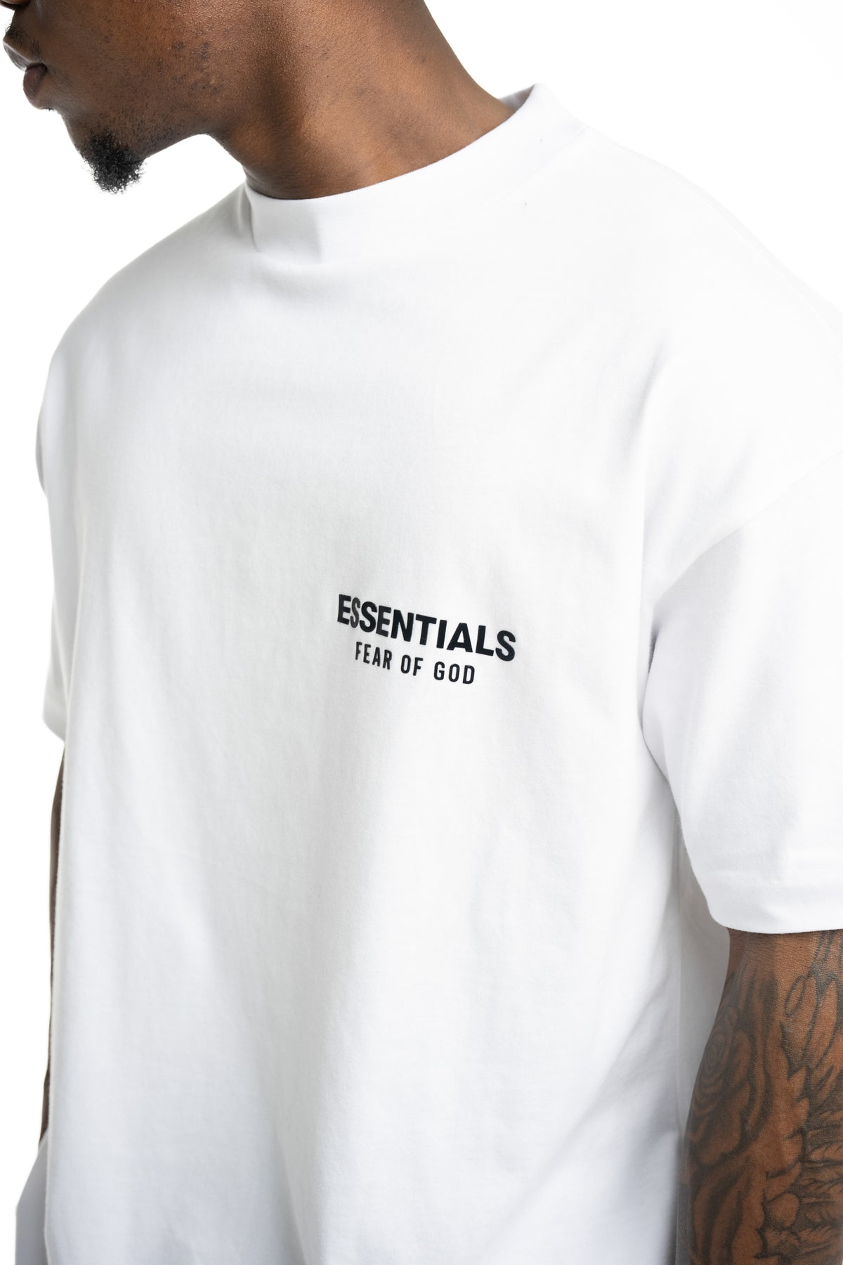 (Core) Essentials Fear Of God Men's Classic T Shirt | 125AS264173F-Bright White