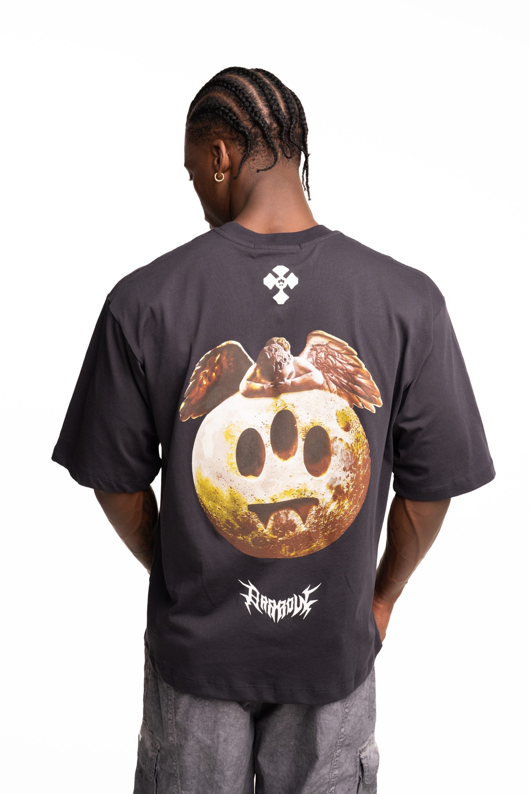 Barrow Men's Jersey T Shirt Asphalt | F5BWUATH121-251