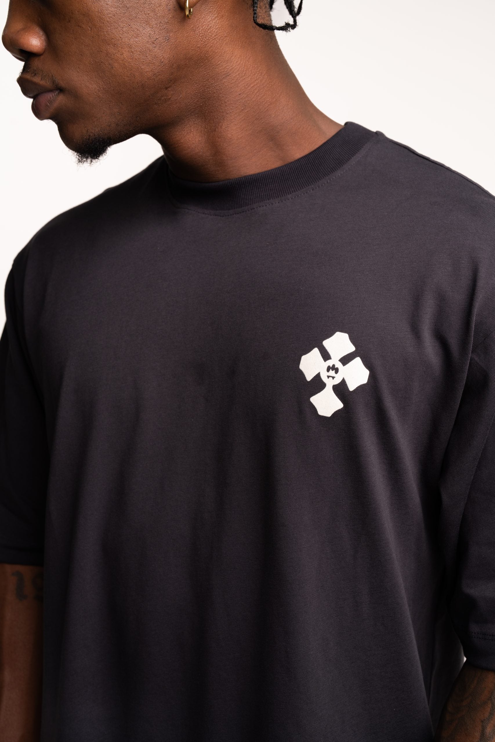 Barrow Men's Jersey T Shirt Asphalt | F5BWUATH121-251
