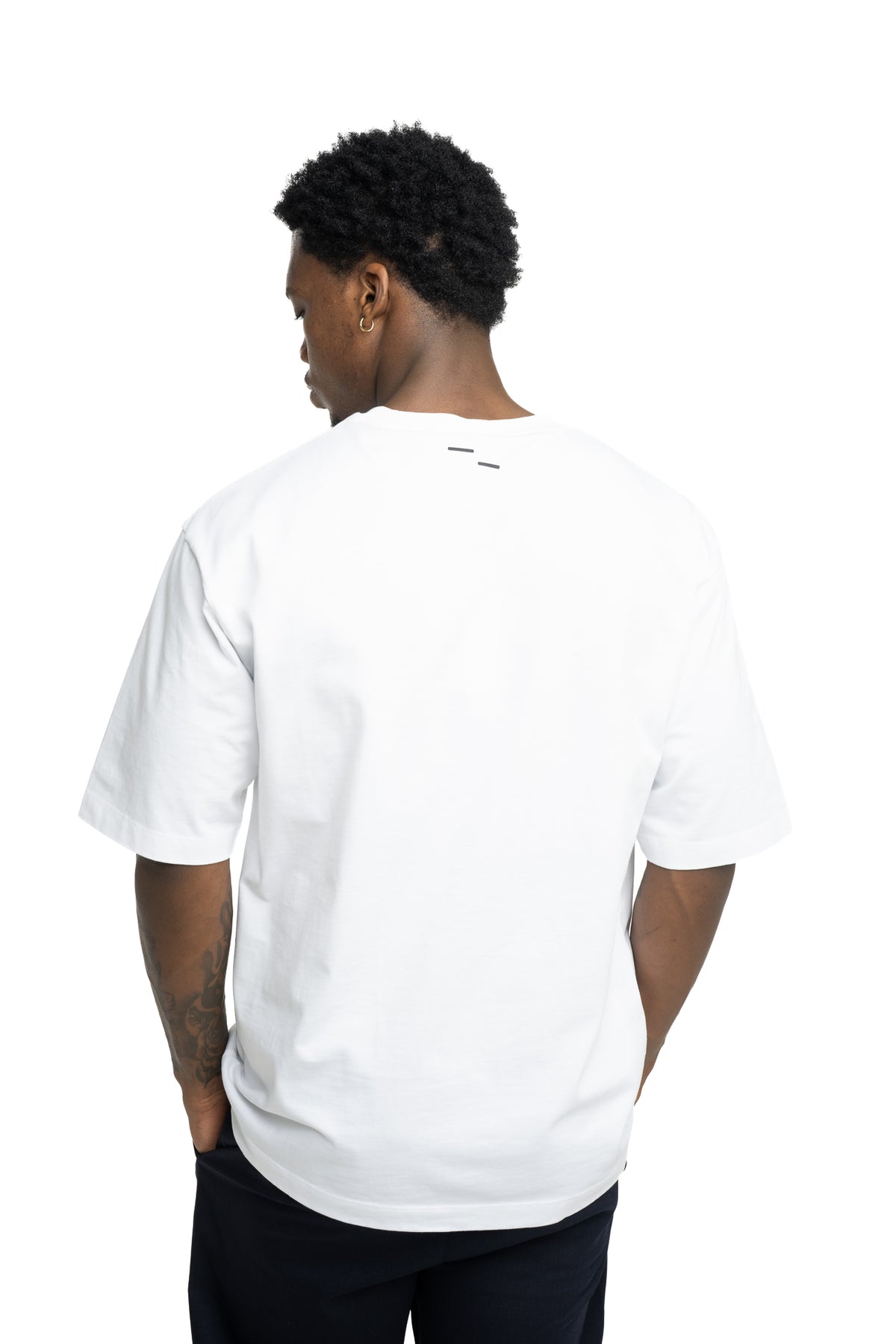 Filling Pieces Men's Boxy T Shirt White | 422420501127-110