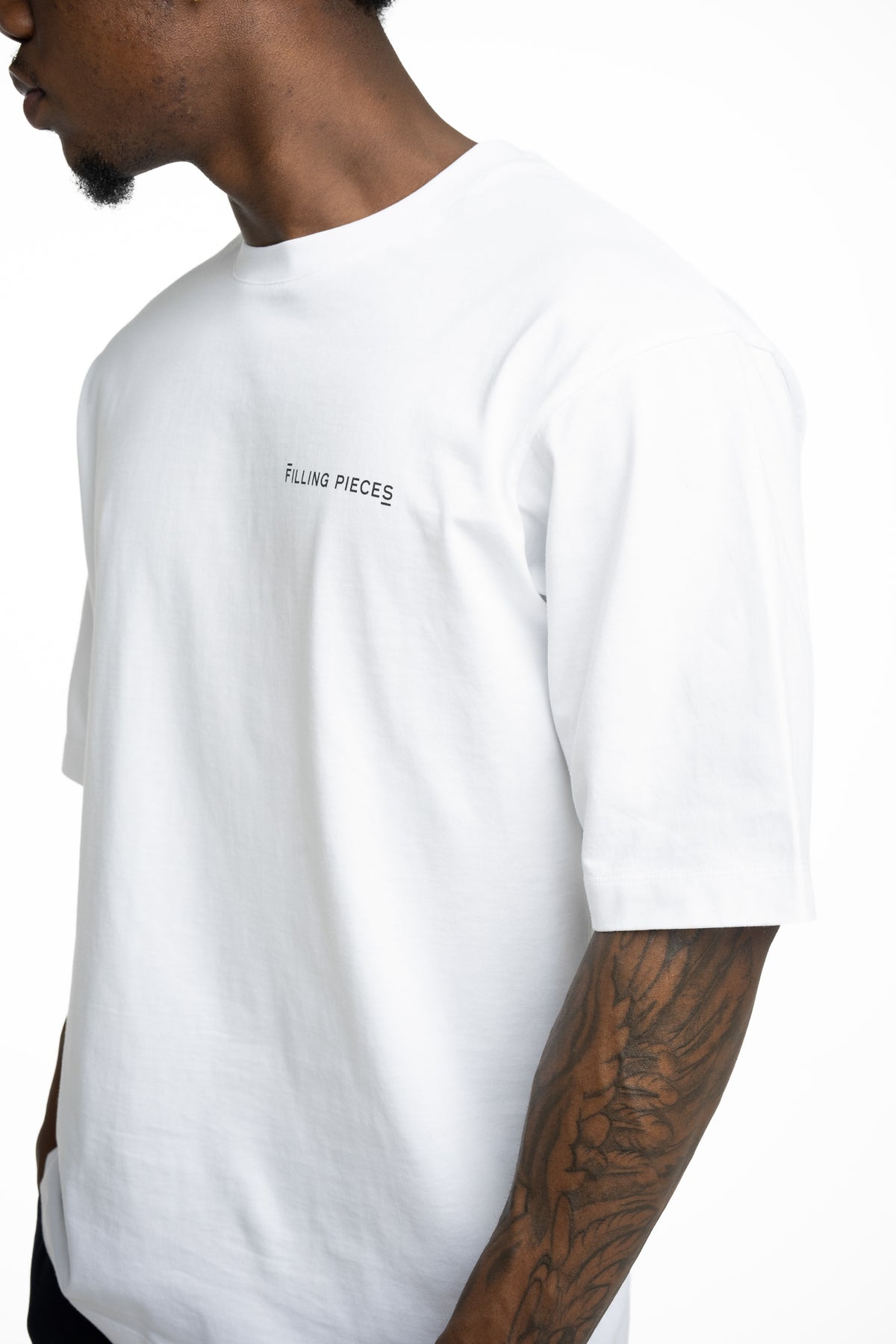 Filling Pieces Men's Boxy T Shirt White | 422420501127-110