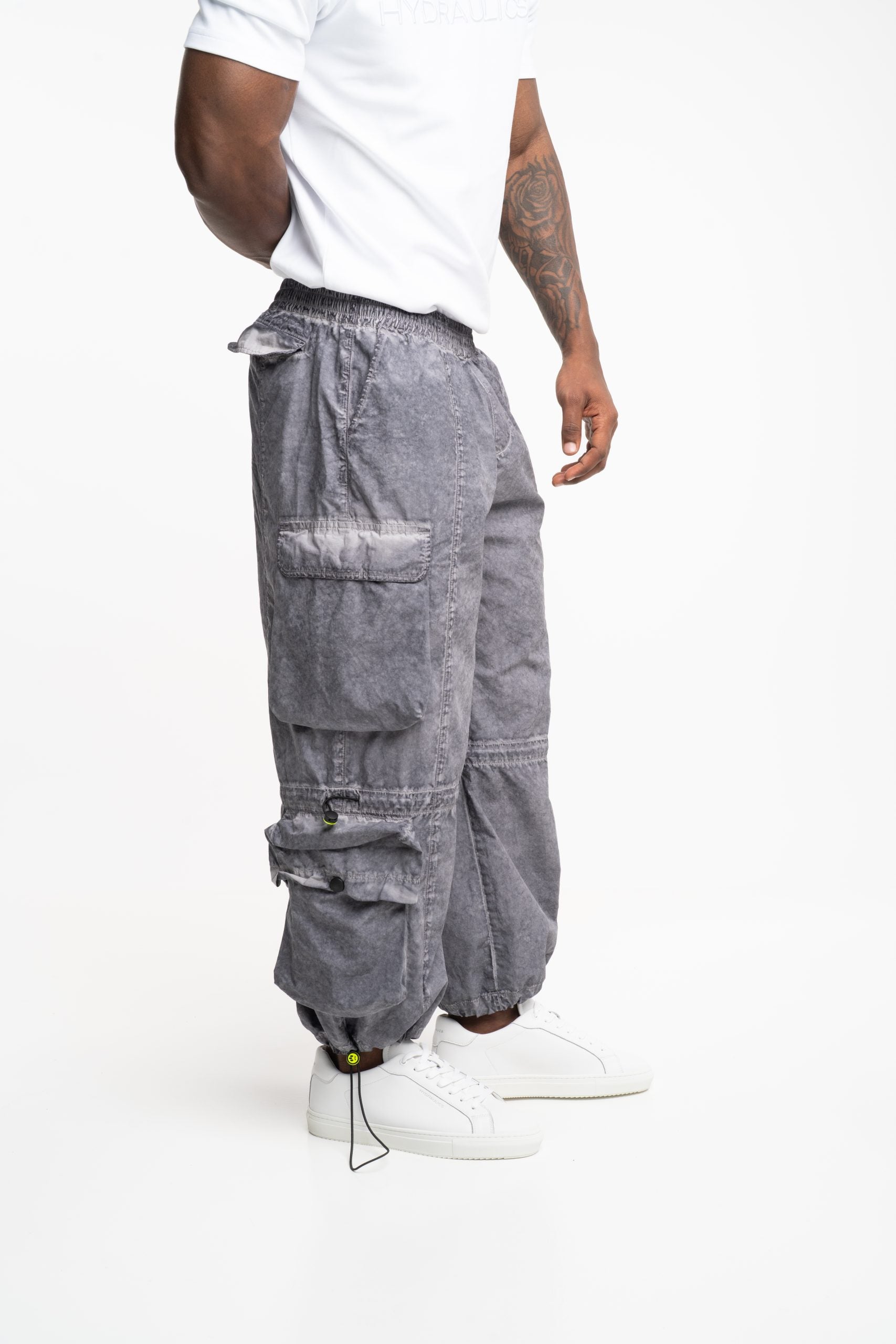 Barrow Men's Nylon Pant Grey | F5BWUAPA016-100