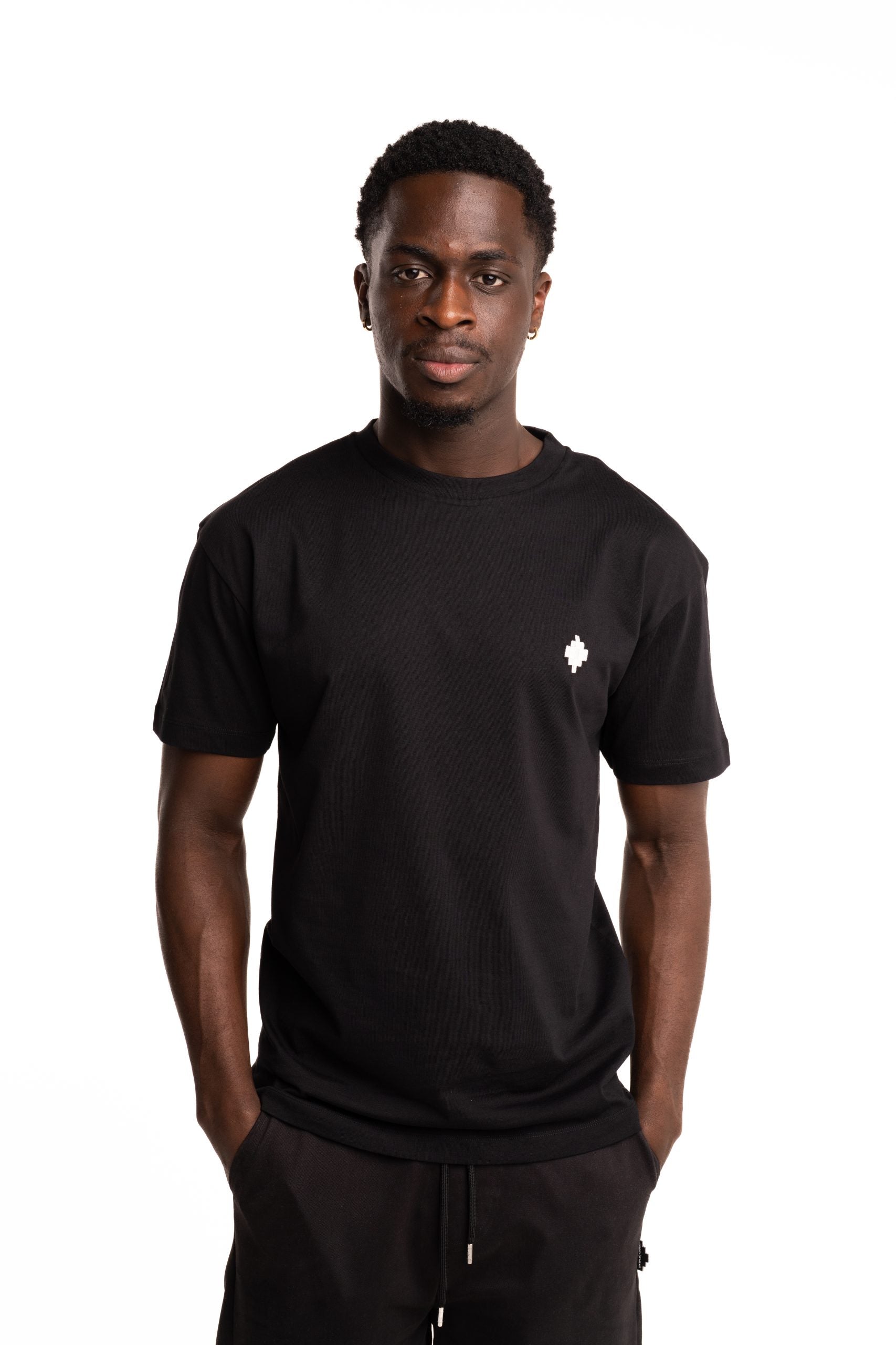 County Of Milan Men's Jersey T Shirt Black | F5CAMATH014-110