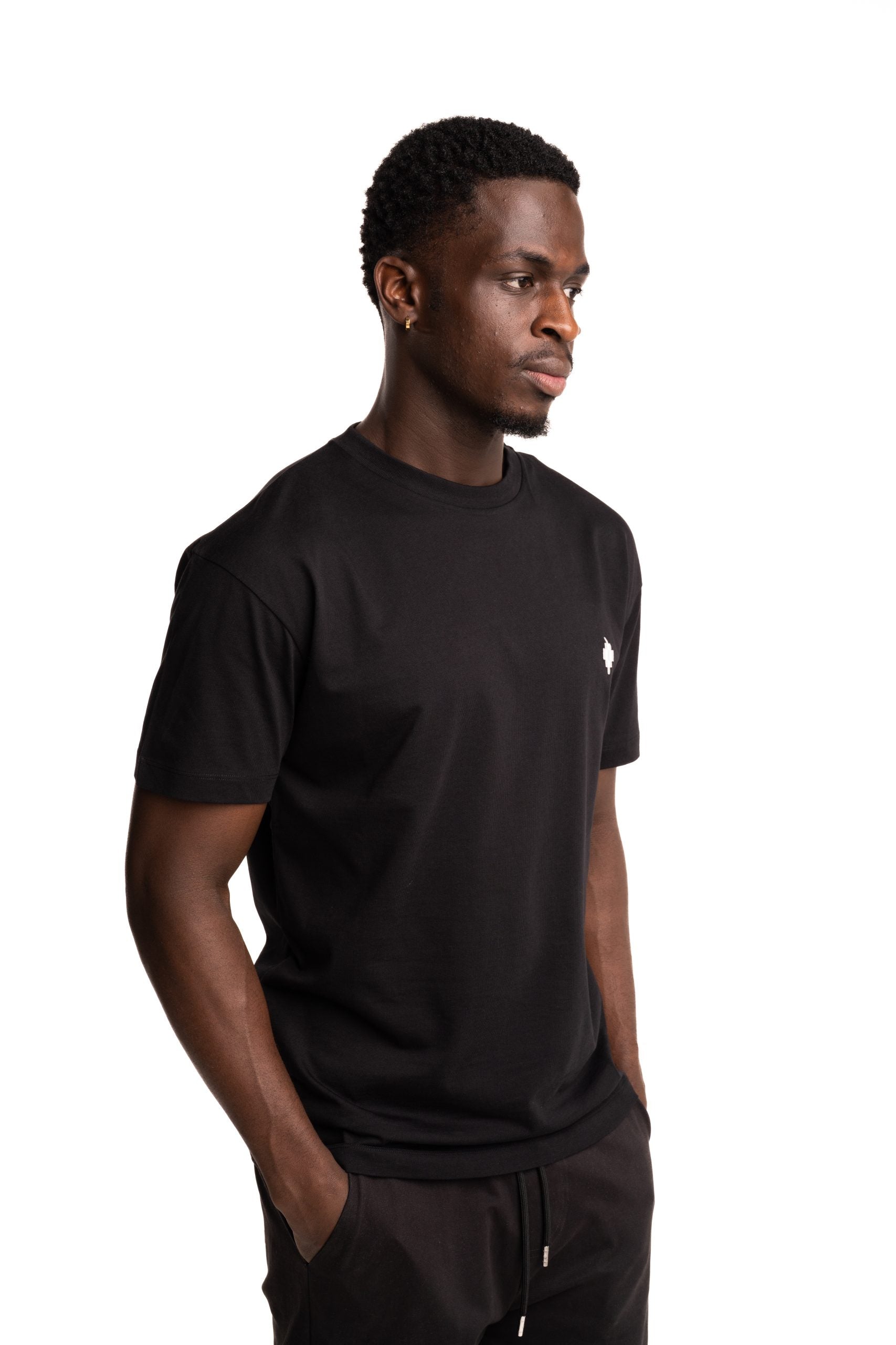 County Of Milan Men's Jersey T Shirt Black | F5CAMATH014-110