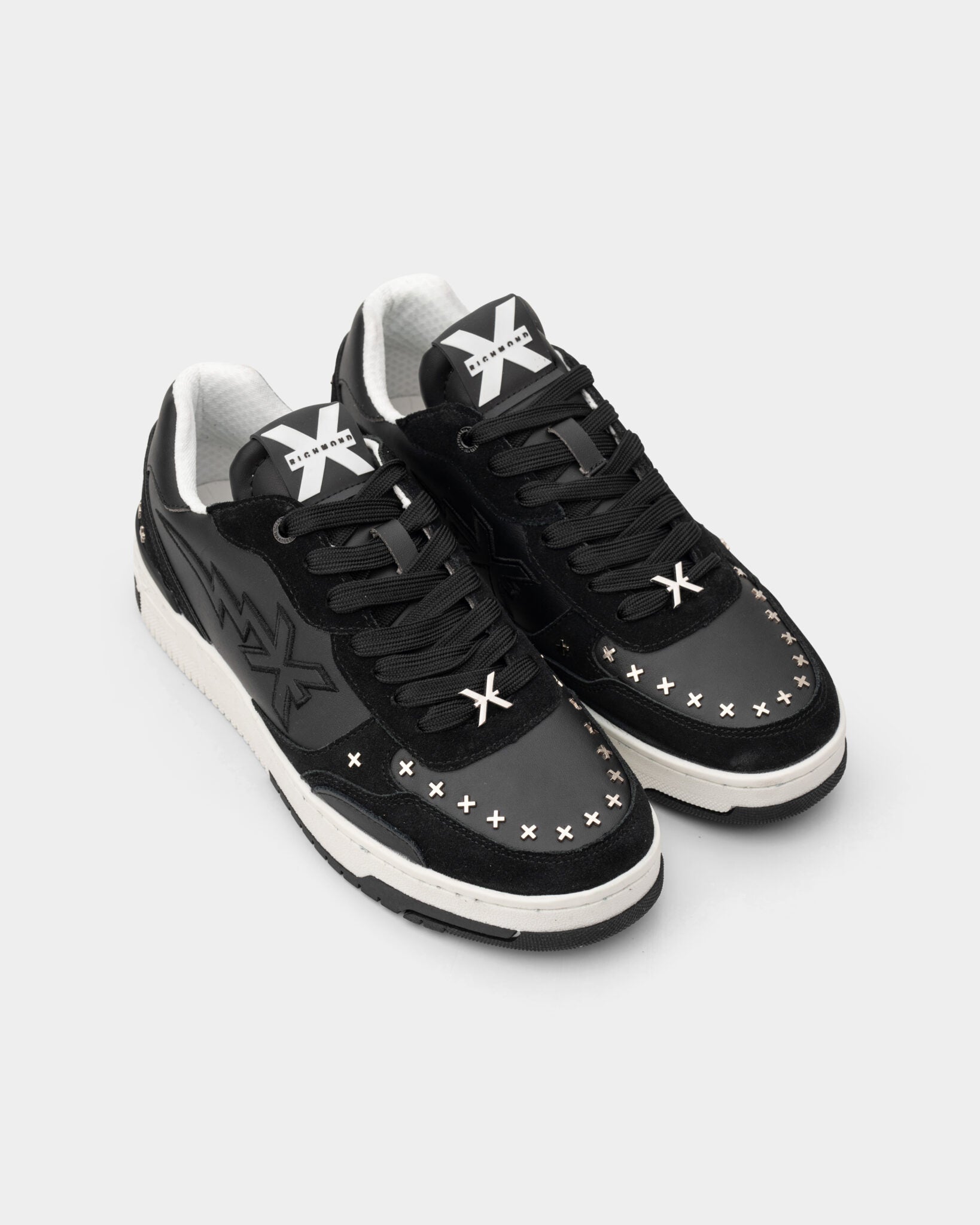 John Richmond X Men's Sneakers | Suede Black 27316 CP A