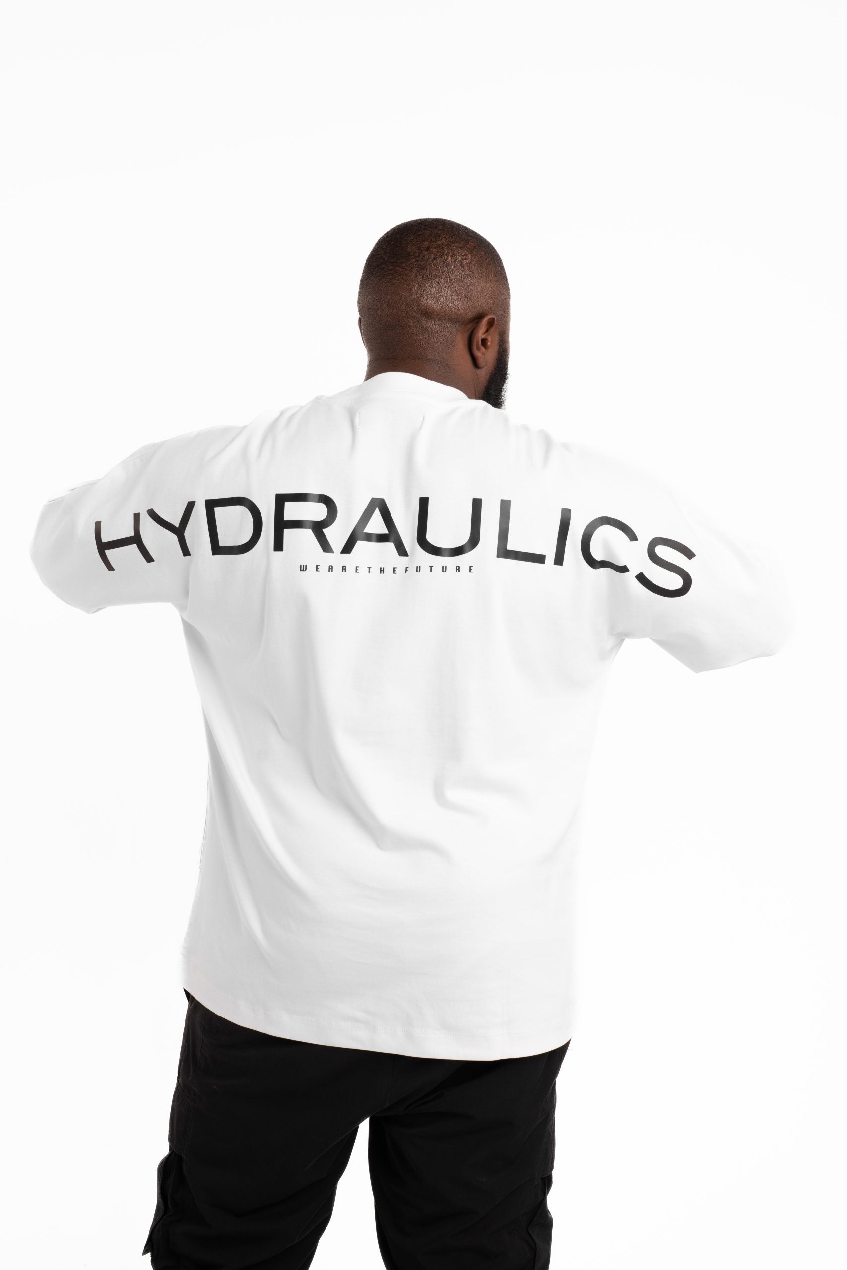 Hydraulics WATF Super Oversized Black Tonal Badge White