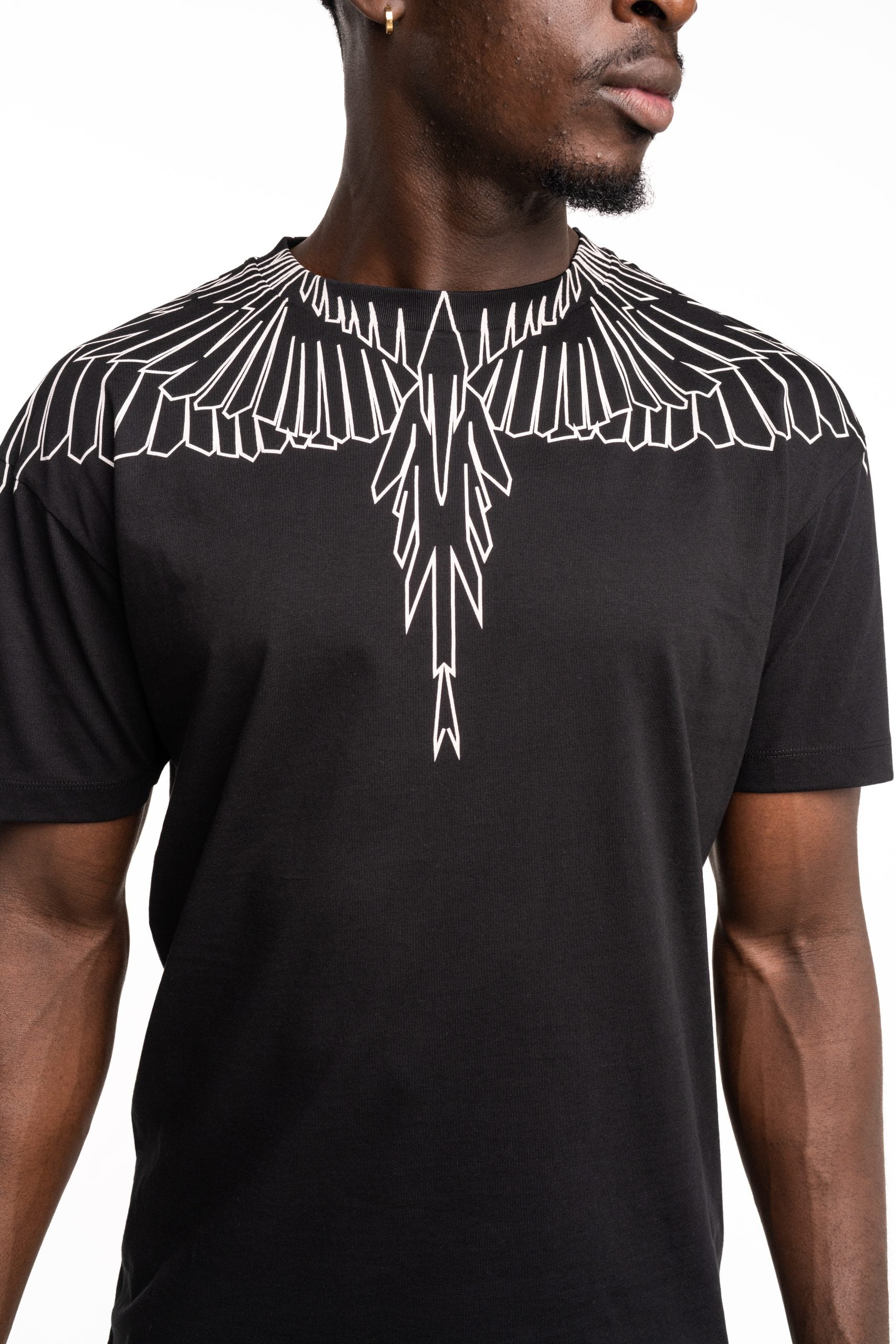 County Of Milan Men's Jersey T Shirt Black | F5CAMATH003-110