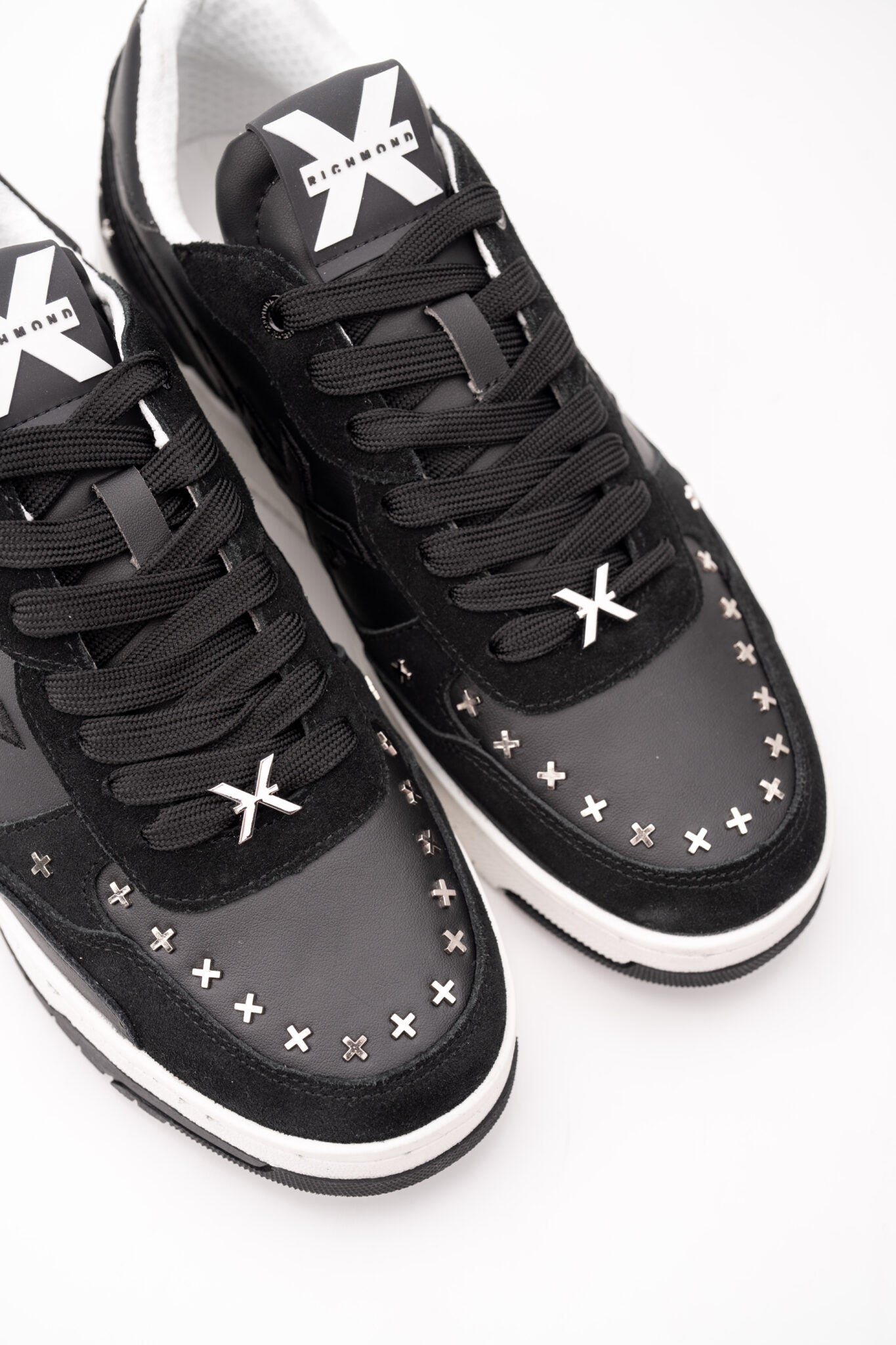 John Richmond X Men's Sneakers | Suede Black 27316 CP A