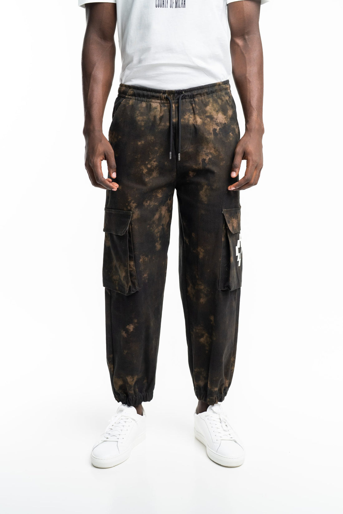 County Of Milan Men's Gabardine Pants Aloe | F5CAMAPA018-956