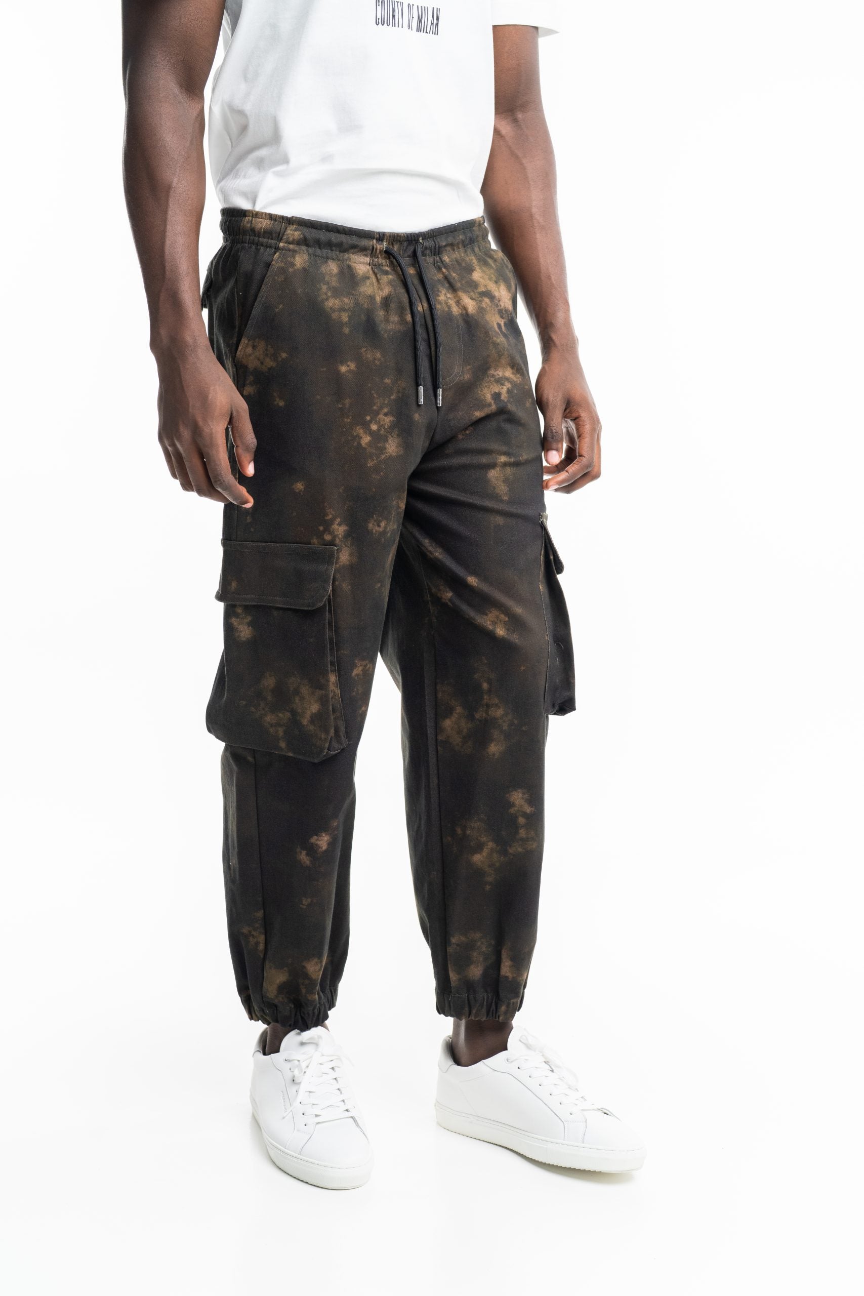 County Of Milan Men's Gabardine Pants Aloe | F5CAMAPA018-956