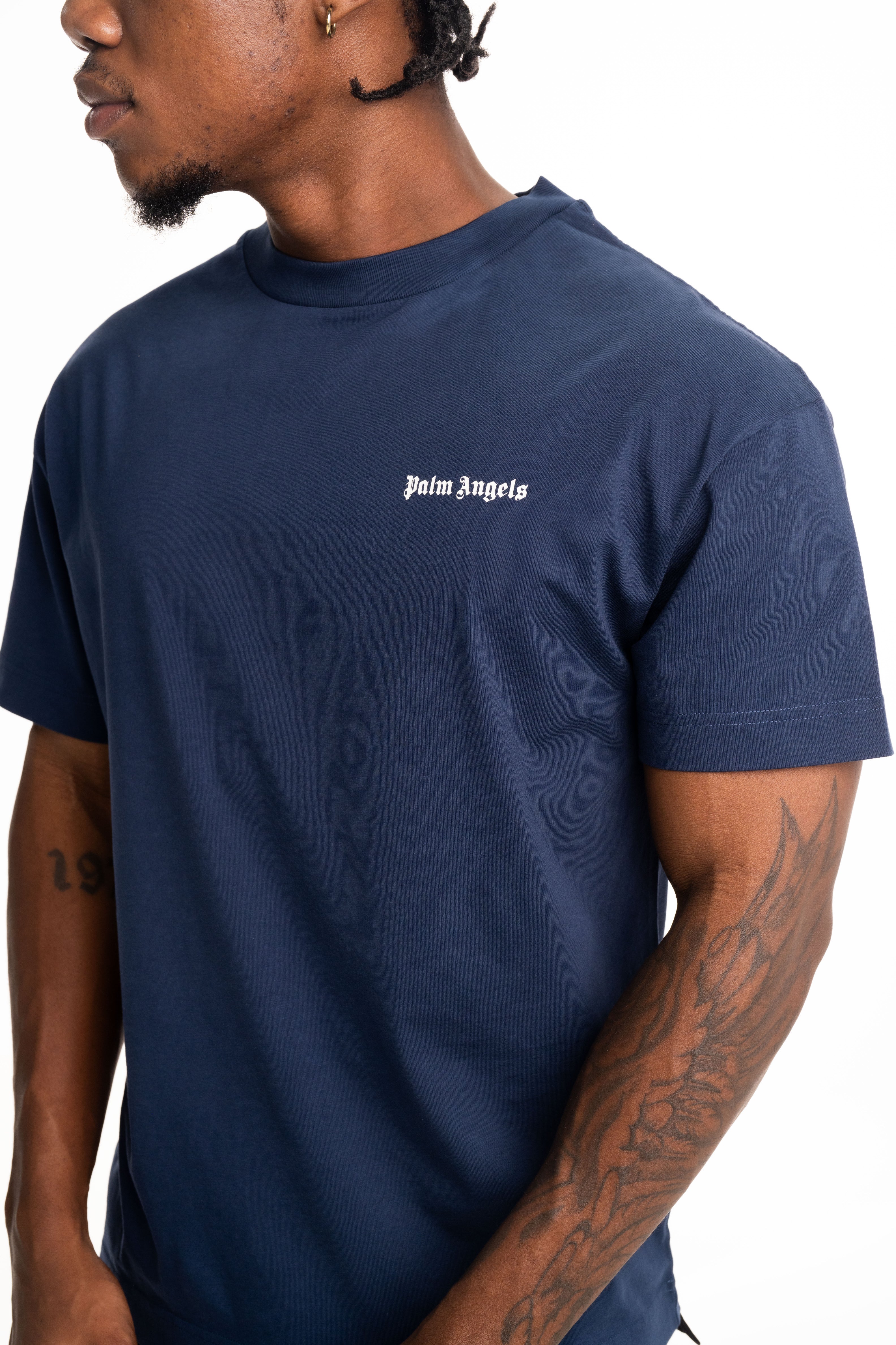 (Core) Palm Angels Men's BWN Classic Logo Tripack Tee | PM2B003S26JER001-8484
