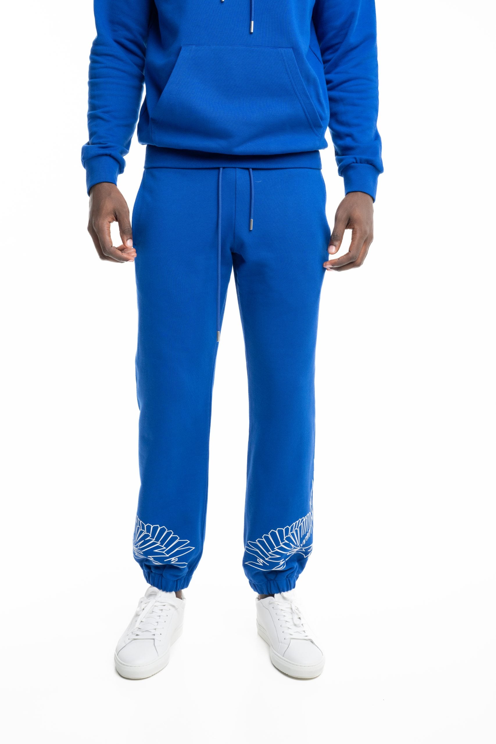 County Of Milan Men's Sweatpants Bluette | F5CAMAFP004-061