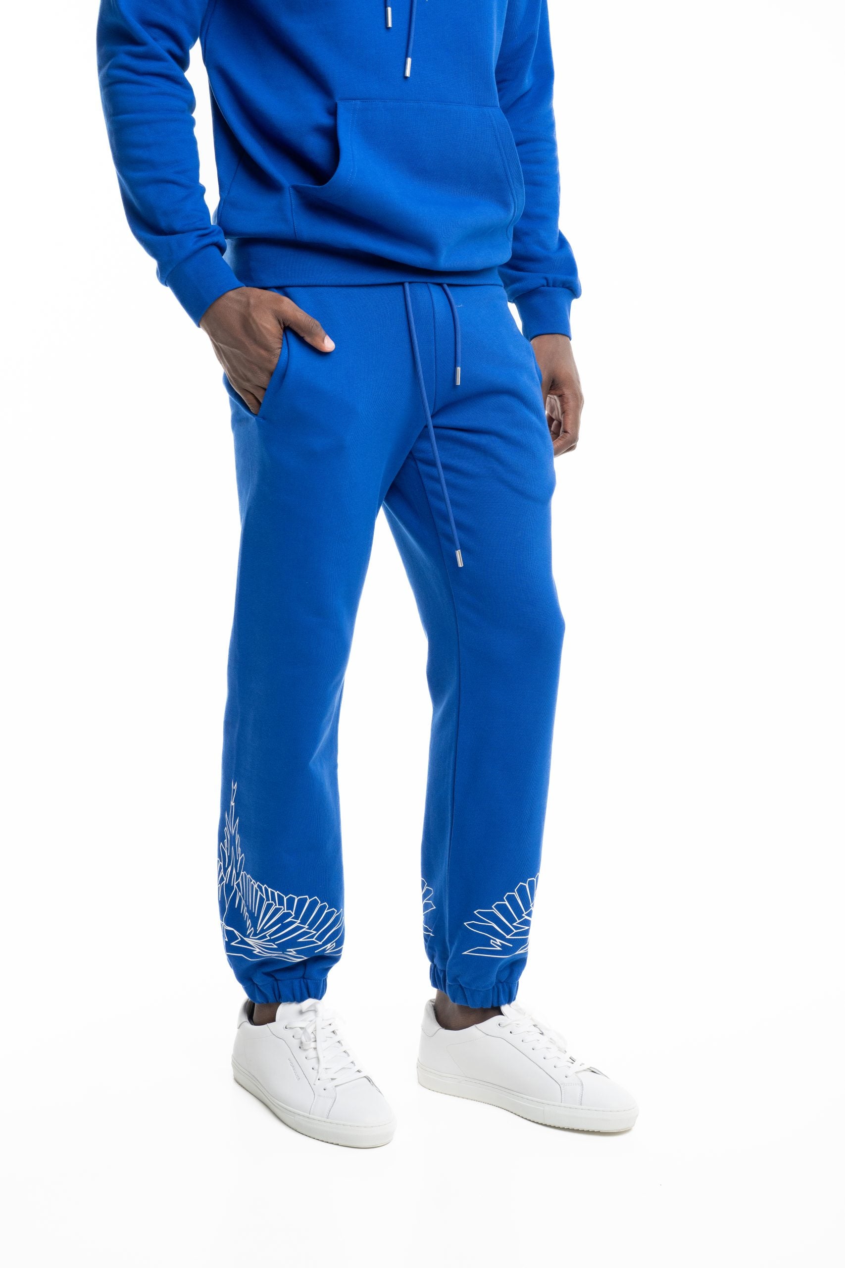 County Of Milan Men's Sweatpants Bluette | F5CAMAFP004-061
