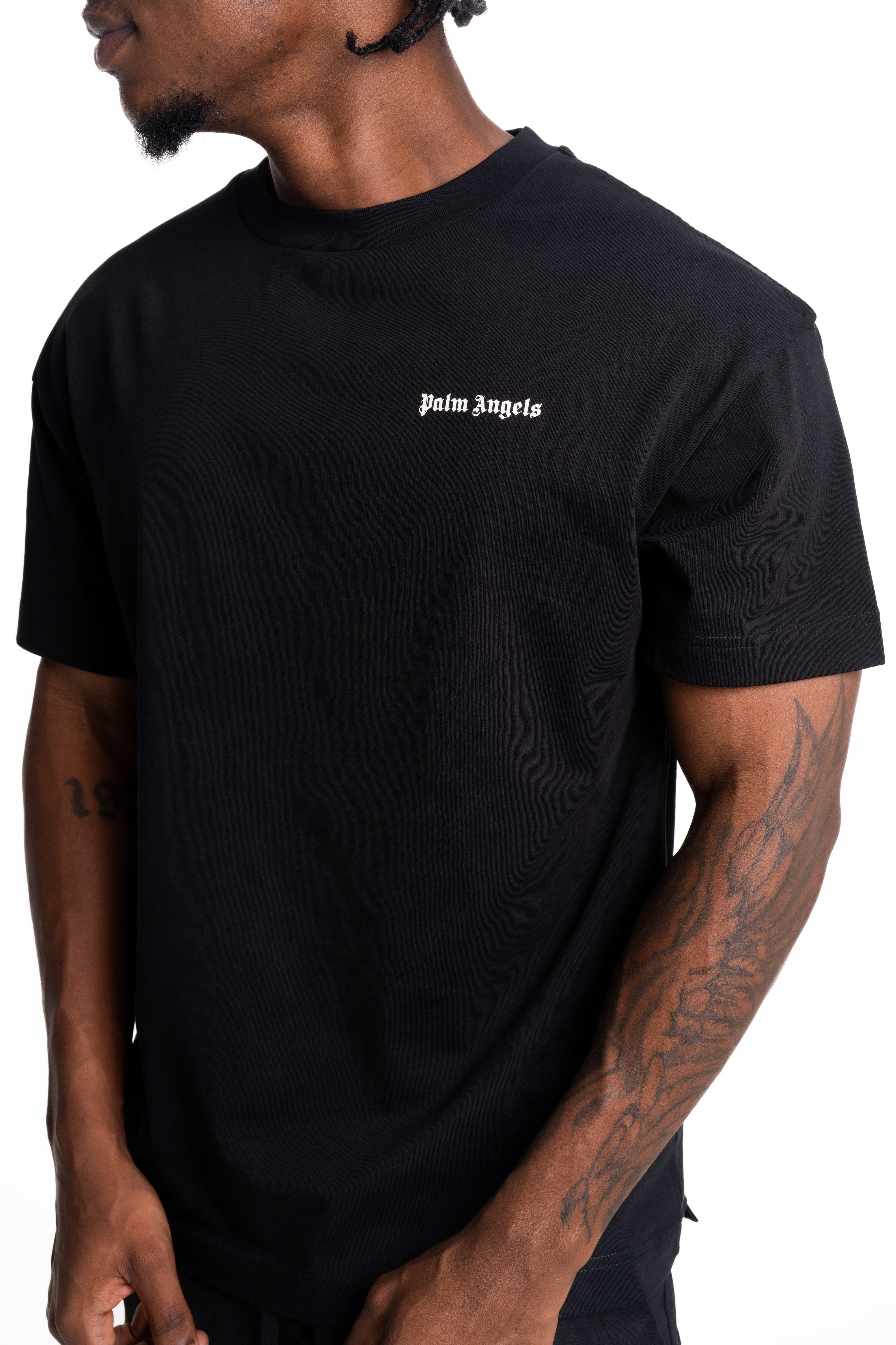 (Core) Palm Angels Men's BWN Classic Logo Tripack Tee | PM2B003S26JER001-8484