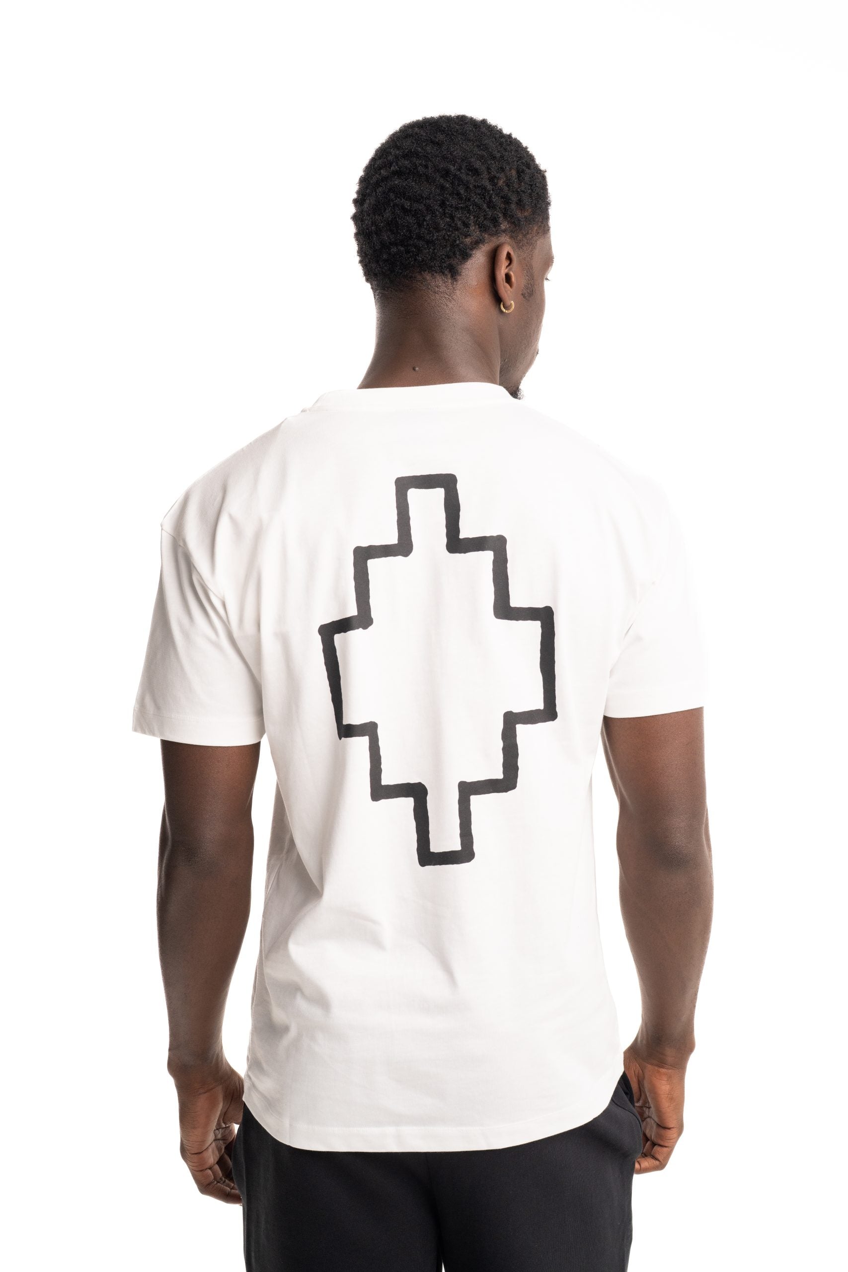 County Of Milan Men's Jersey T Shirt Off White | F5CAMATH008-002