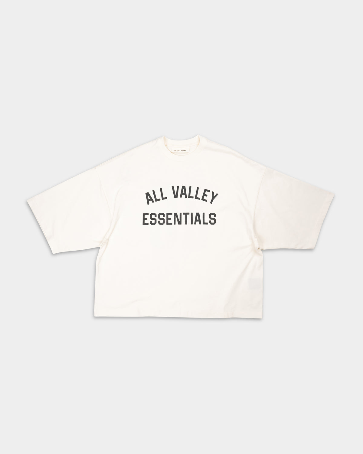 Essentials Fear Of God Men's Merch Tee Boxy Fit | RW002680034-Ivory