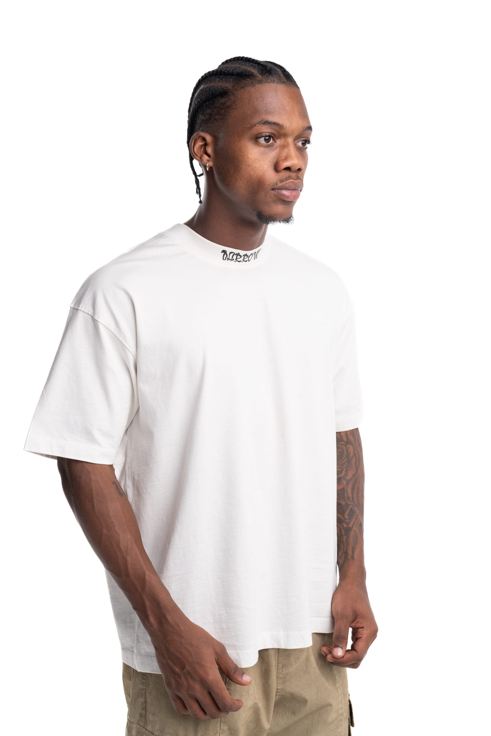 Barrow Men's Jersey T Shirt Off White | F5BWUATH063-002