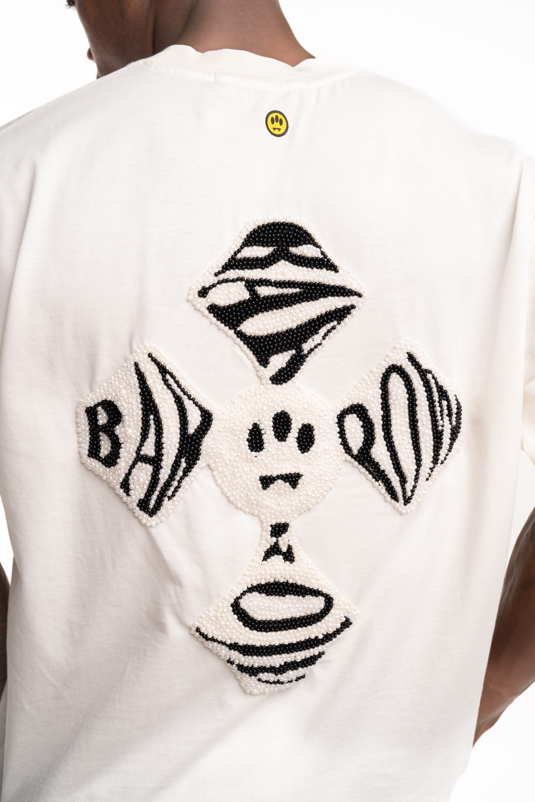Barrow Men's Jersey T Shirt Off White | F5BWUATH063-002