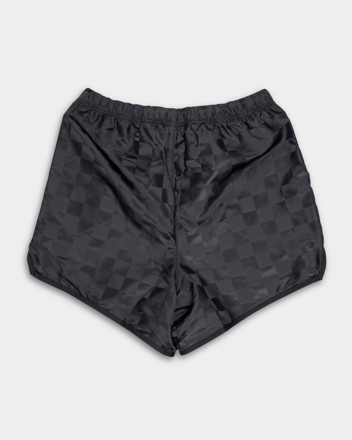 Essentials Fear Of God Men's Checkered Gym Short | RW003010031-Vintage Black