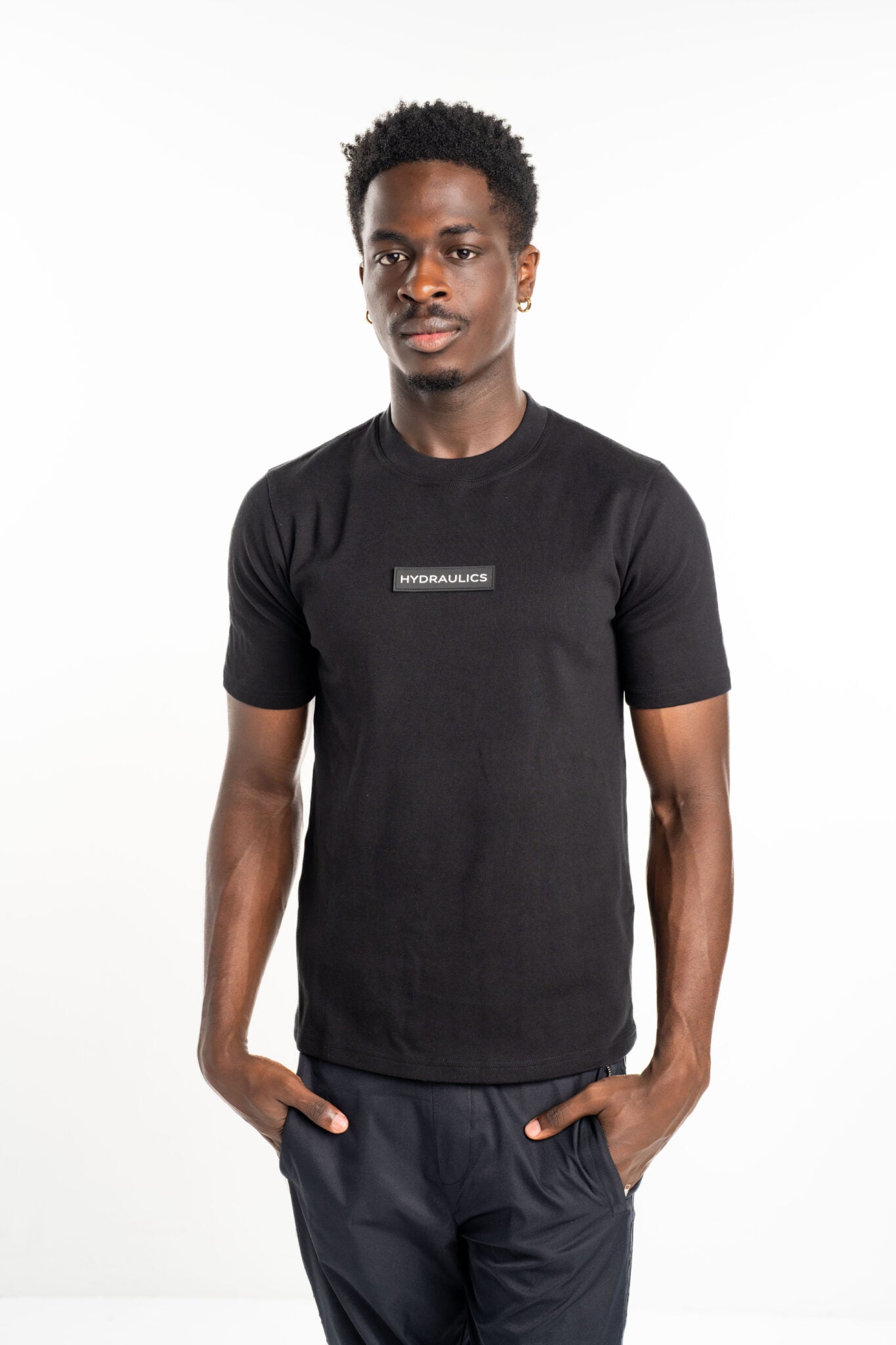 Hydraulics Men's Rubber Box Logo Tee Black V2