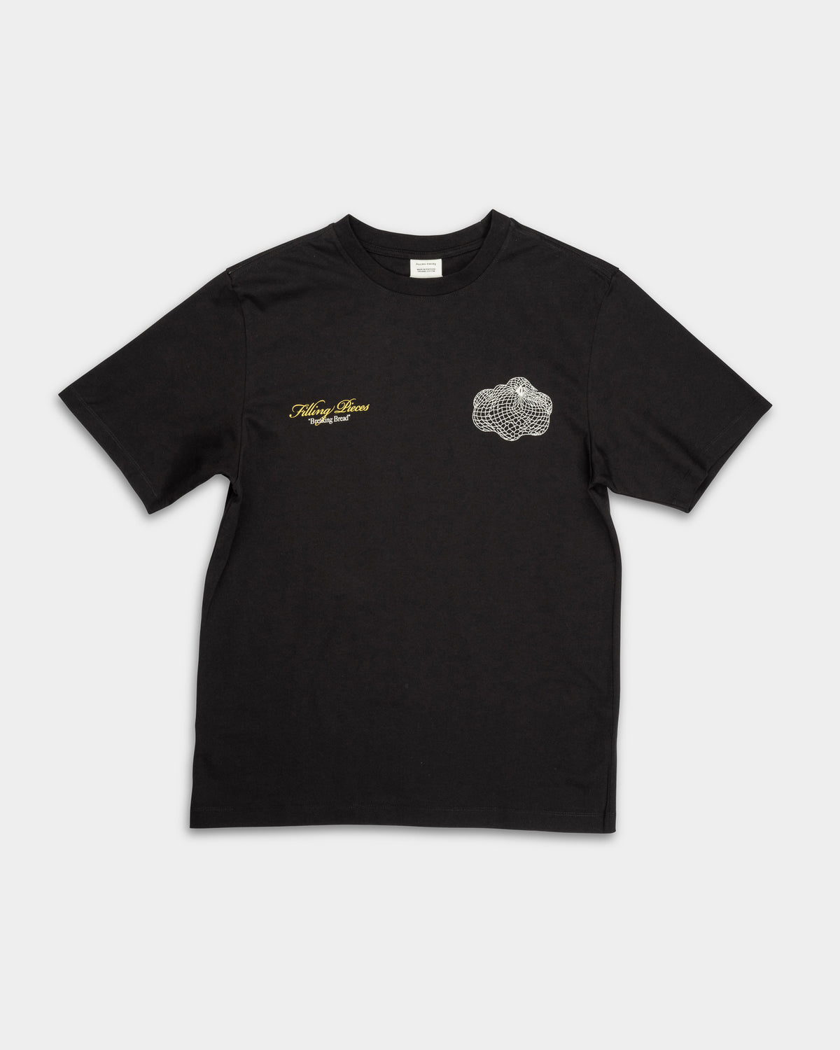 Filling Pieces Men's Citrus T Shirt Black | 412620500290-130