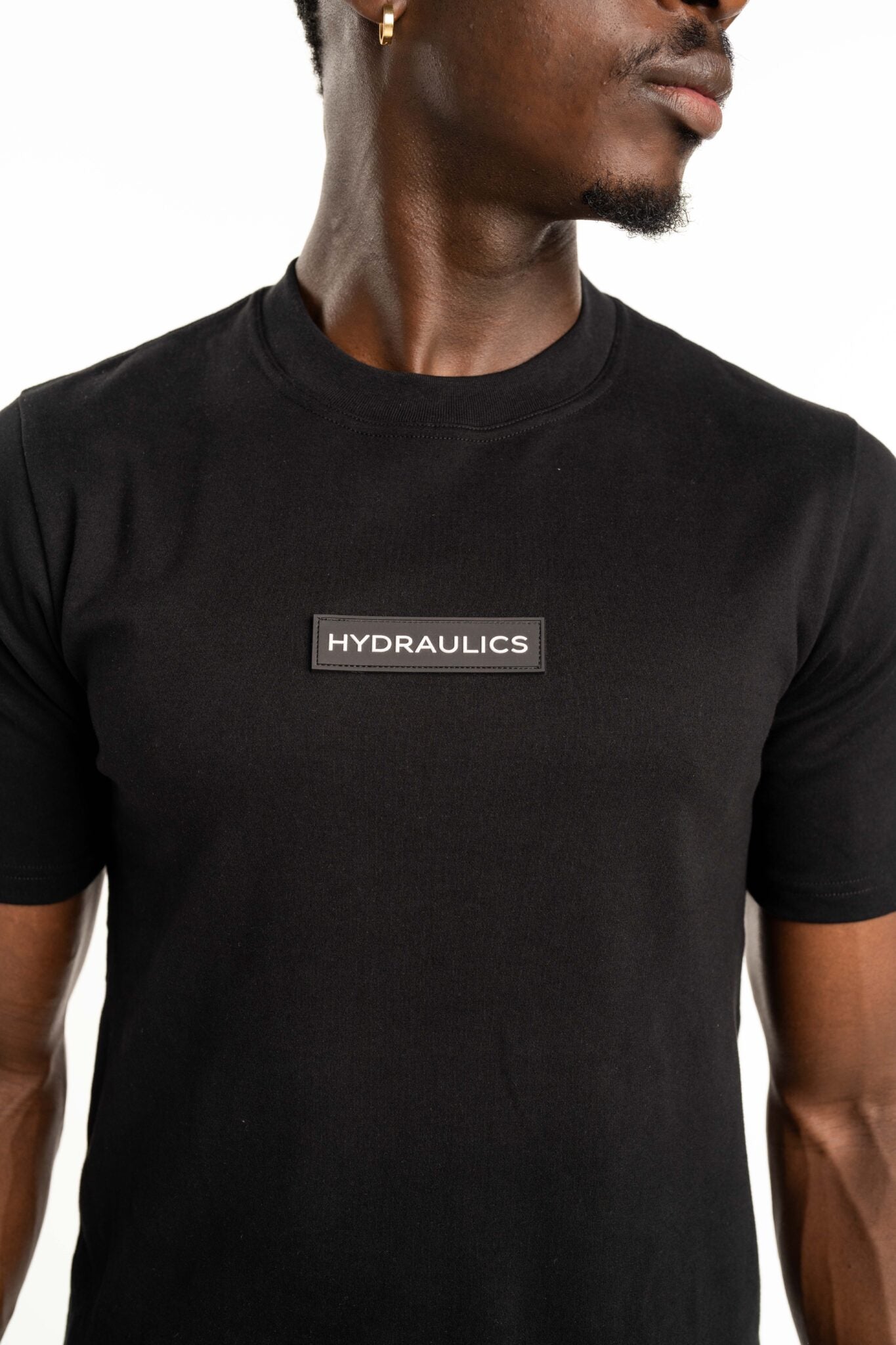 Hydraulics Men's Rubber Box Logo Tee Black V2