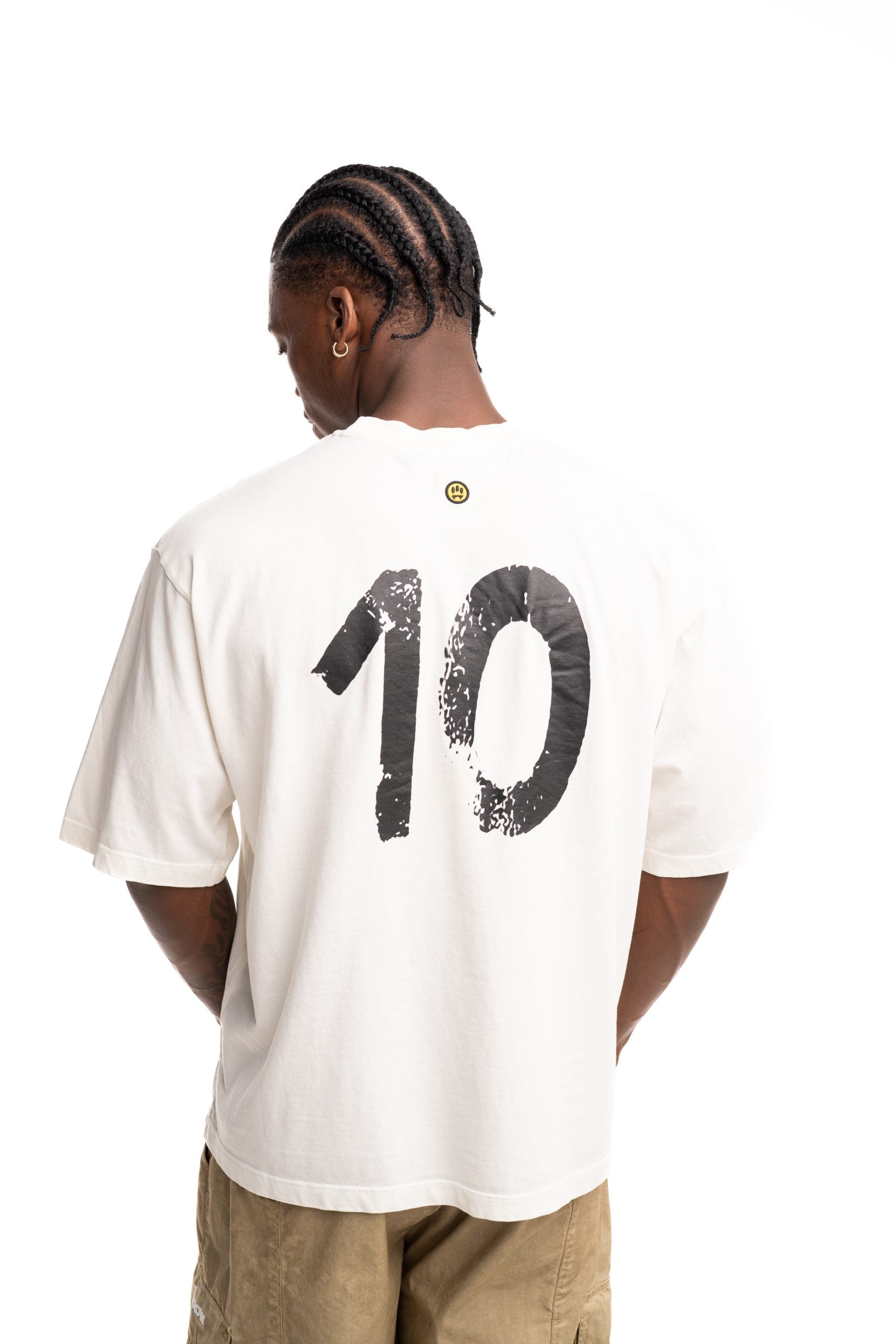 Barrow Men's Jersey T Shirt Cream | F5BWUATH029-013