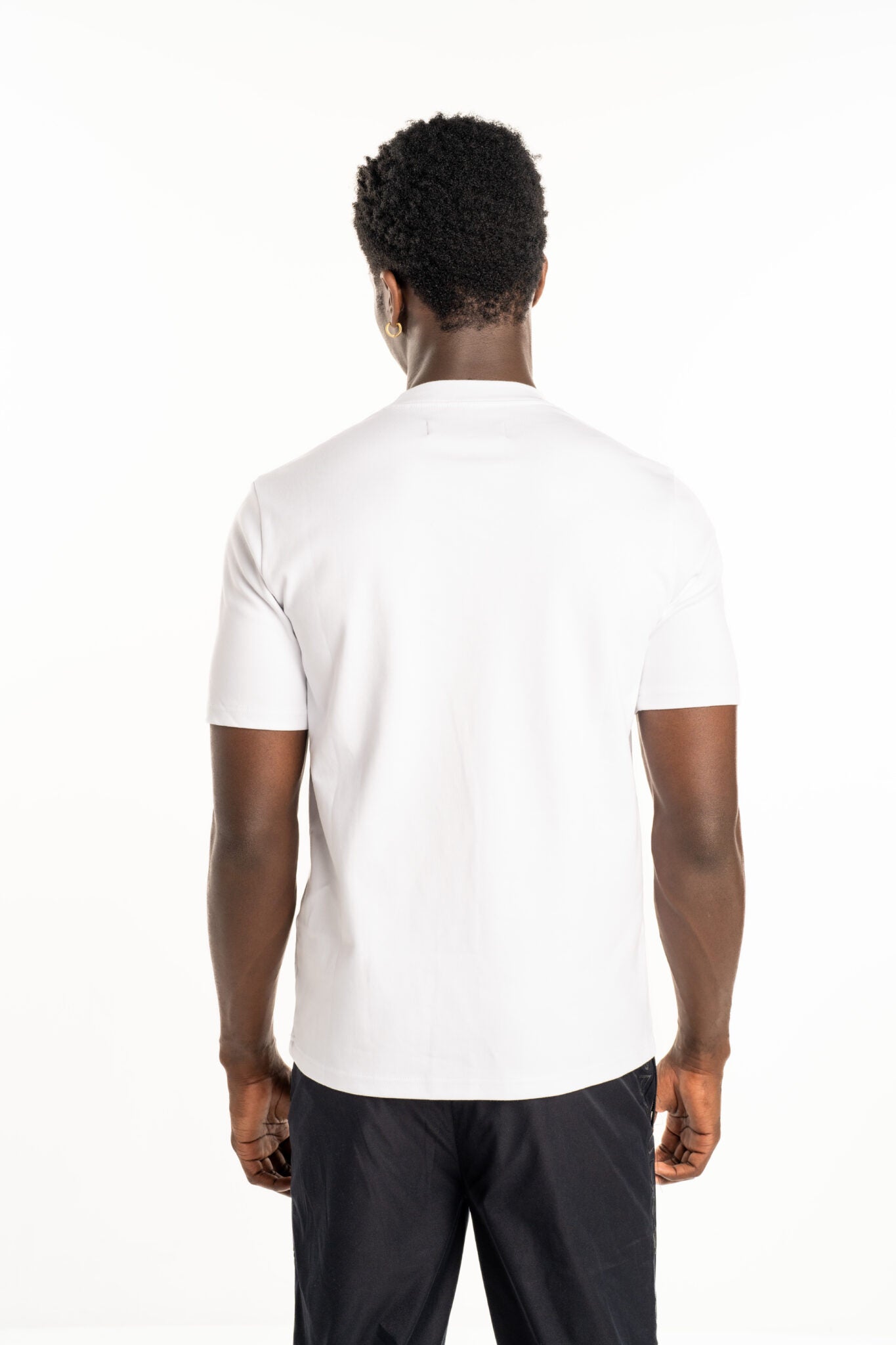 Hydraulics Men's Rubber Box Logo Tee White V2