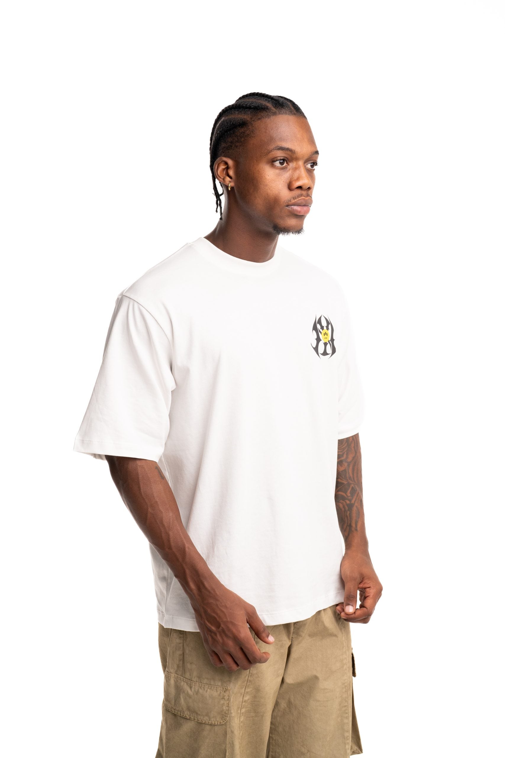 Barrow Men's Jersey T Shirt Off White | F5BWUATH037-002