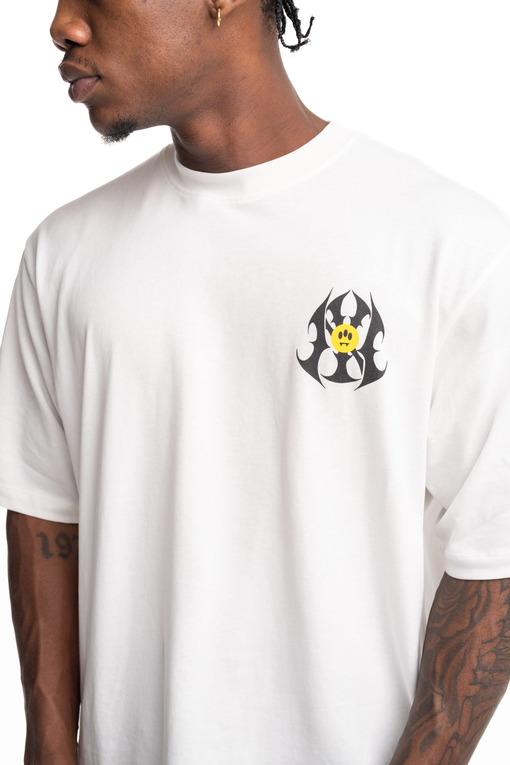 Barrow Men's Jersey T Shirt Off White | F5BWUATH037-002