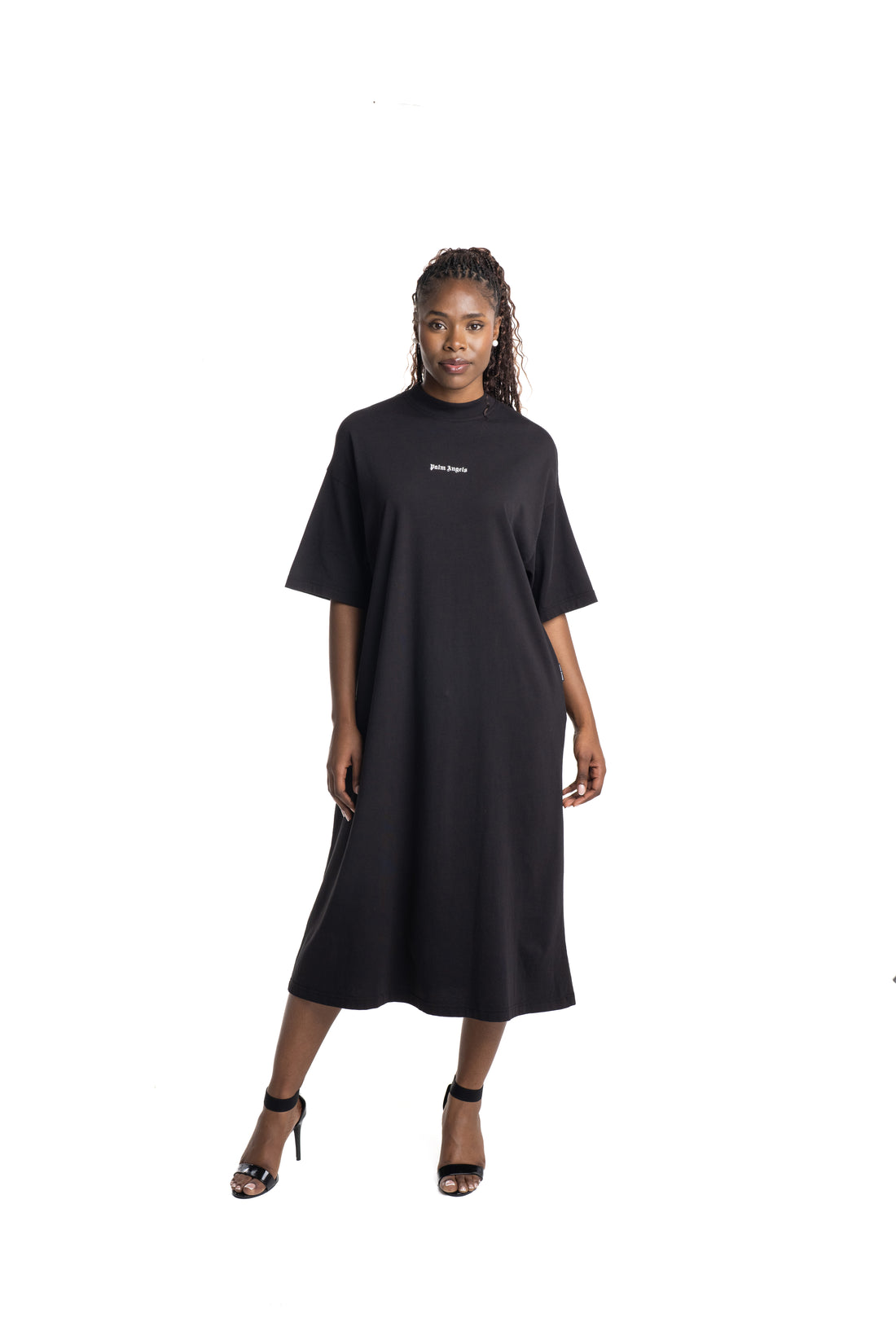 Palm Angel Ladies Milan LA T Shirt Maxi Dress | PWDH008S26JER001-1003