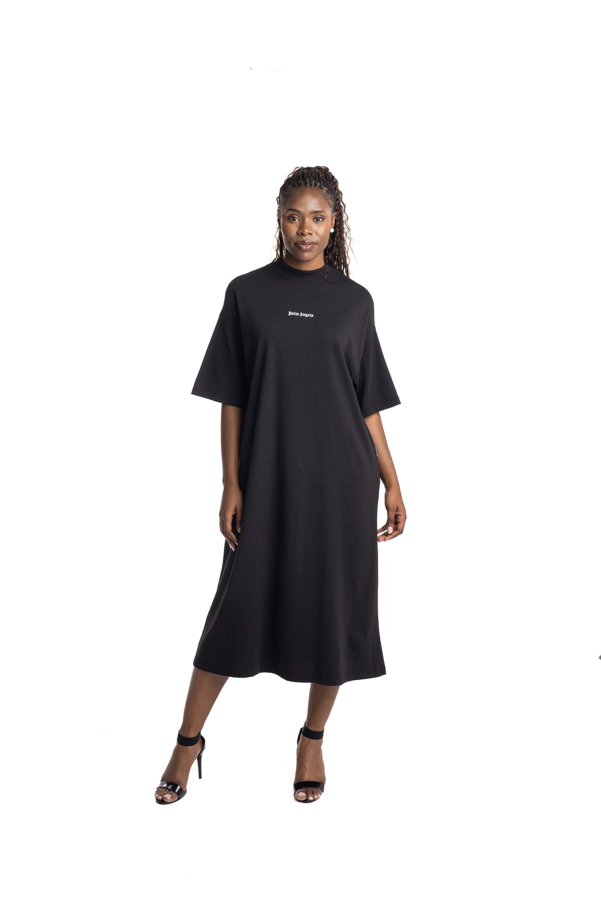 Palm Angel Ladies Milan LA T Shirt Maxi Dress | PWDH008S26JER001-1003
