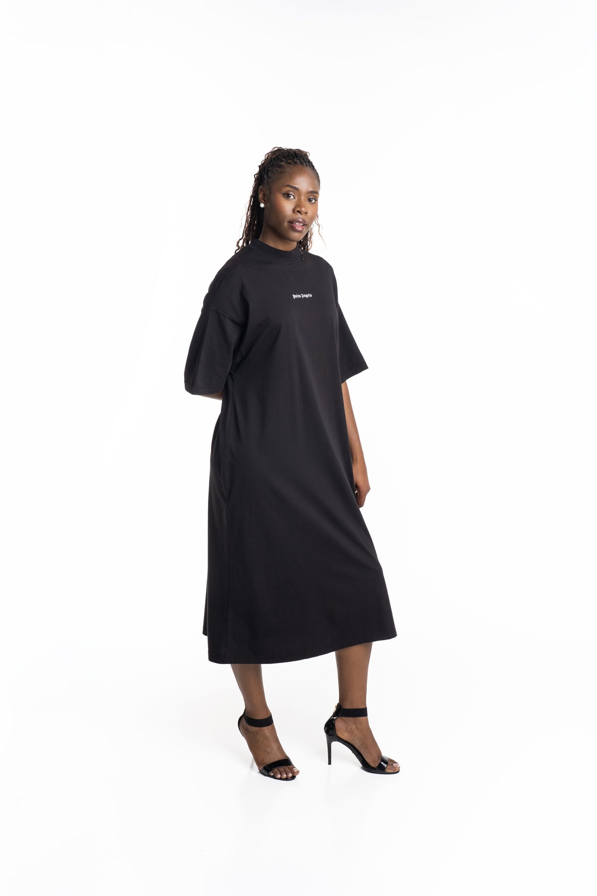 Palm Angel Ladies Milan LA T Shirt Maxi Dress | PWDH008S26JER001-1003