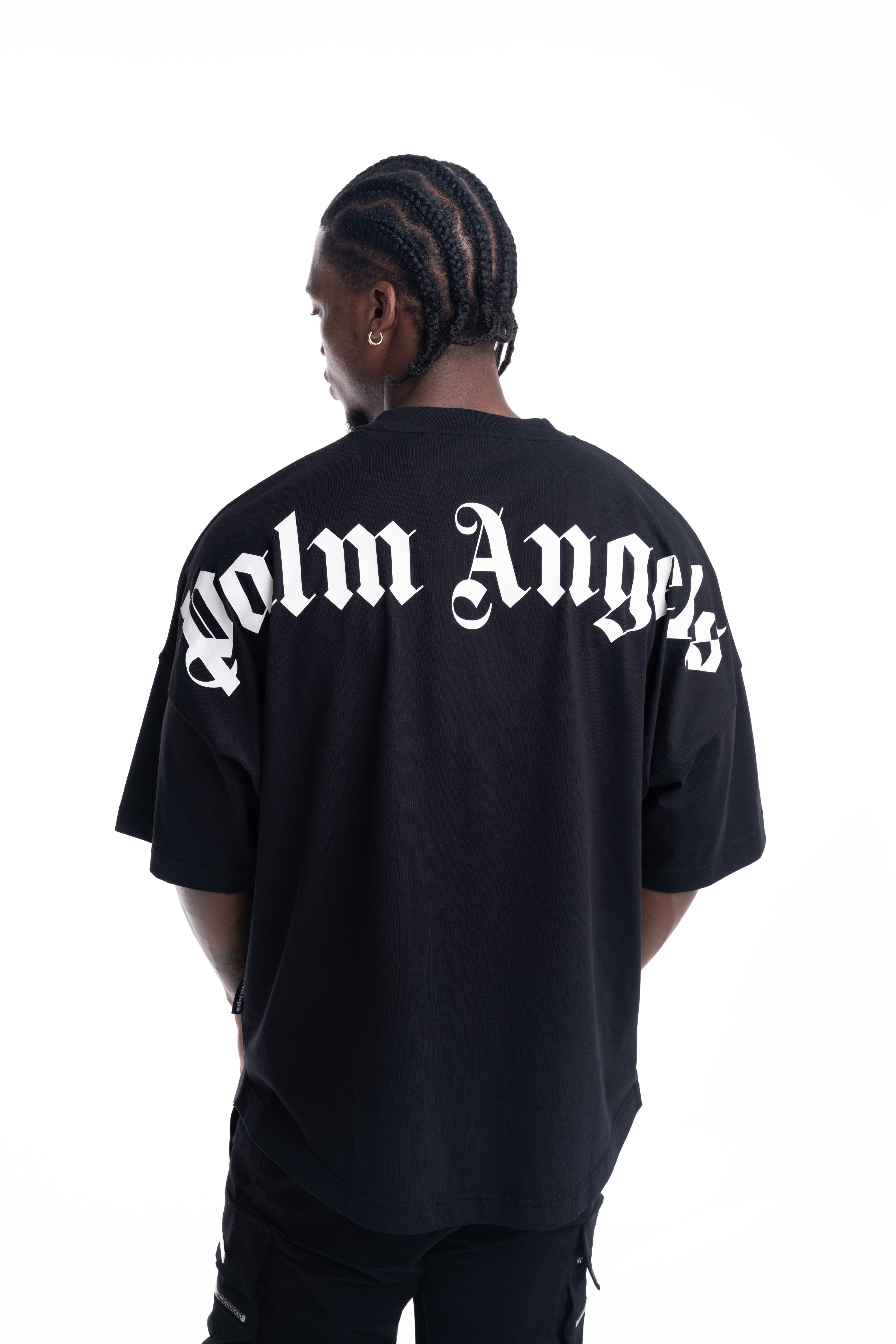 (Core) Palm Angels Men's Classic Logo Over Tee | PMAA10BS26JER001-1003