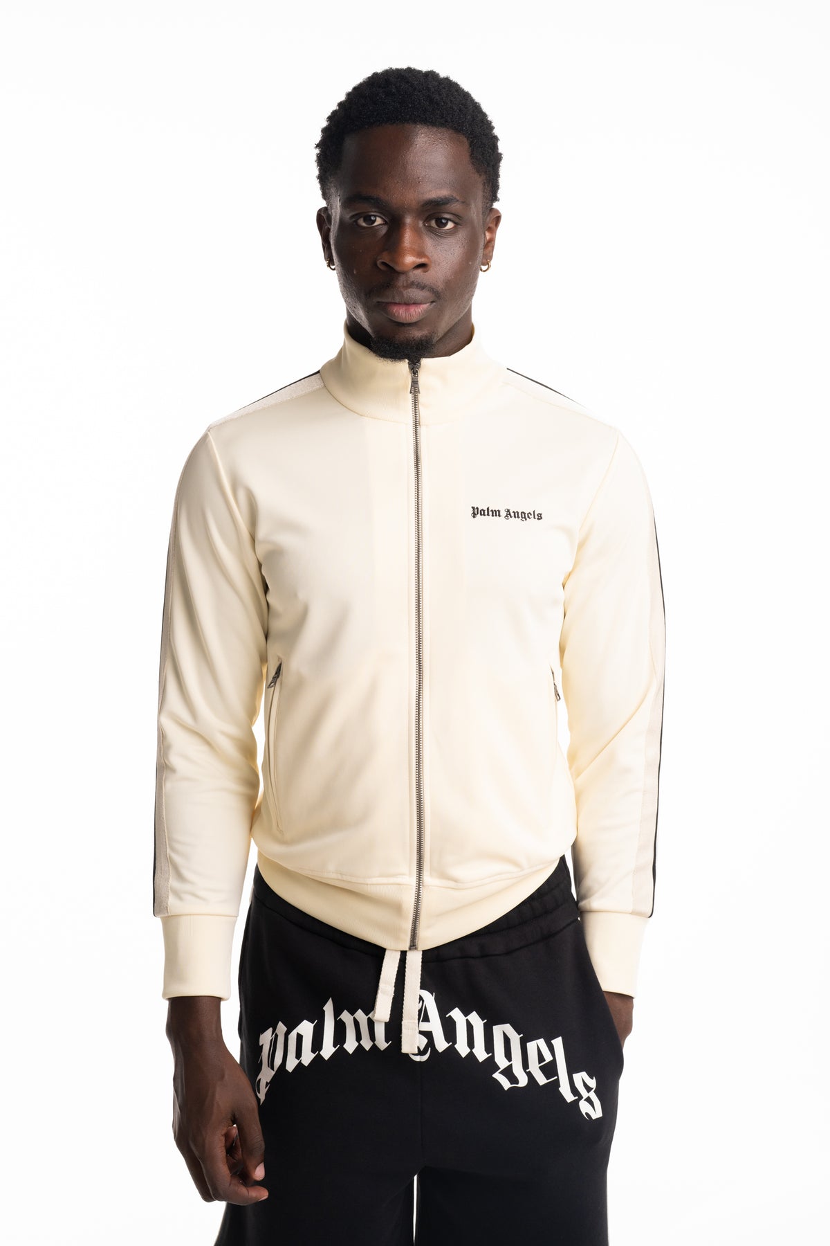 Palm Angels Men's Classic Logo Track Top | PMBD058S26FAB001-0B10