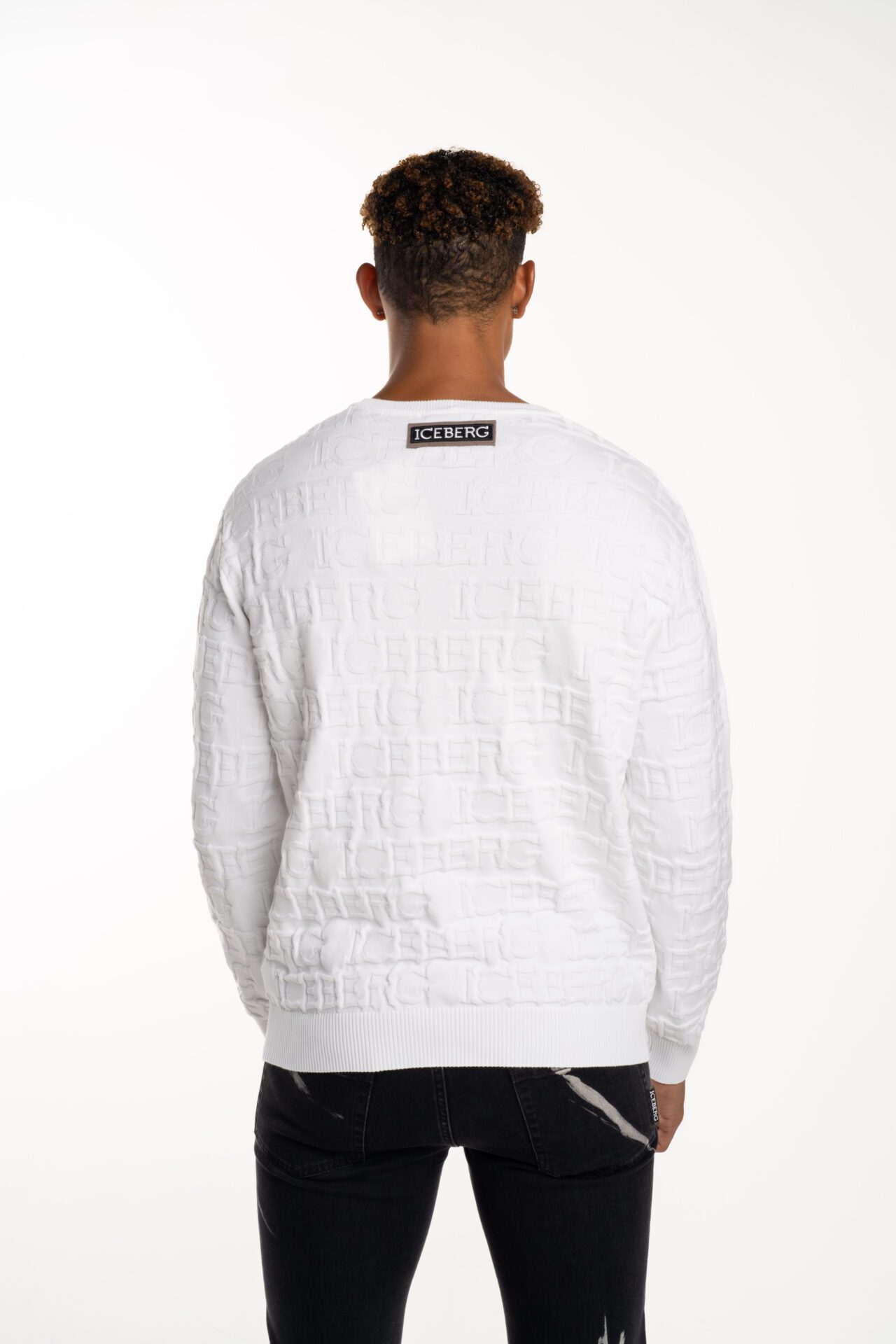 Iceberg Men's Round Neck Knitted I1P A009 7633 1101