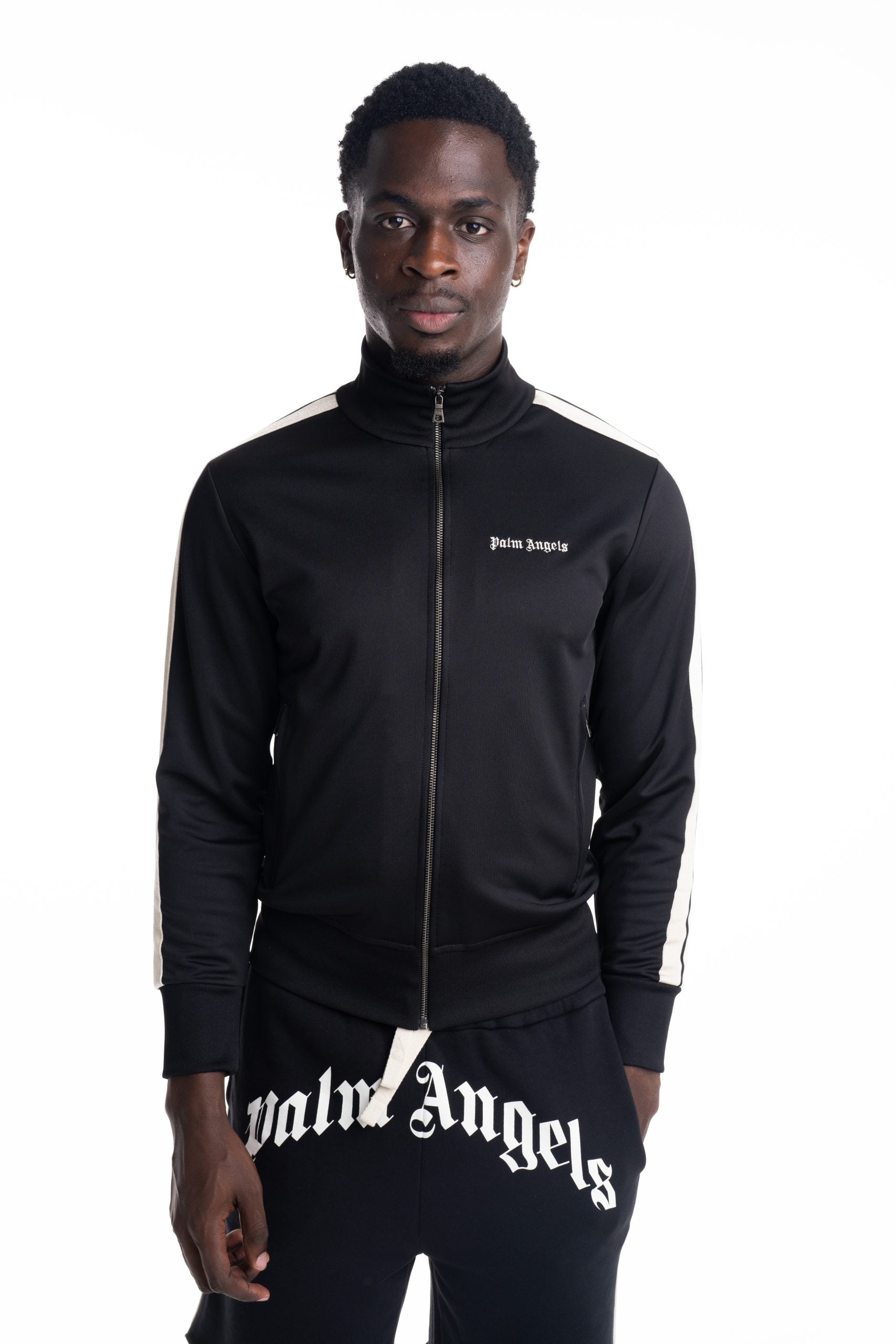 Palm Angels Men's Classic Logo Track Top | PMBD058S26FAB001-1003