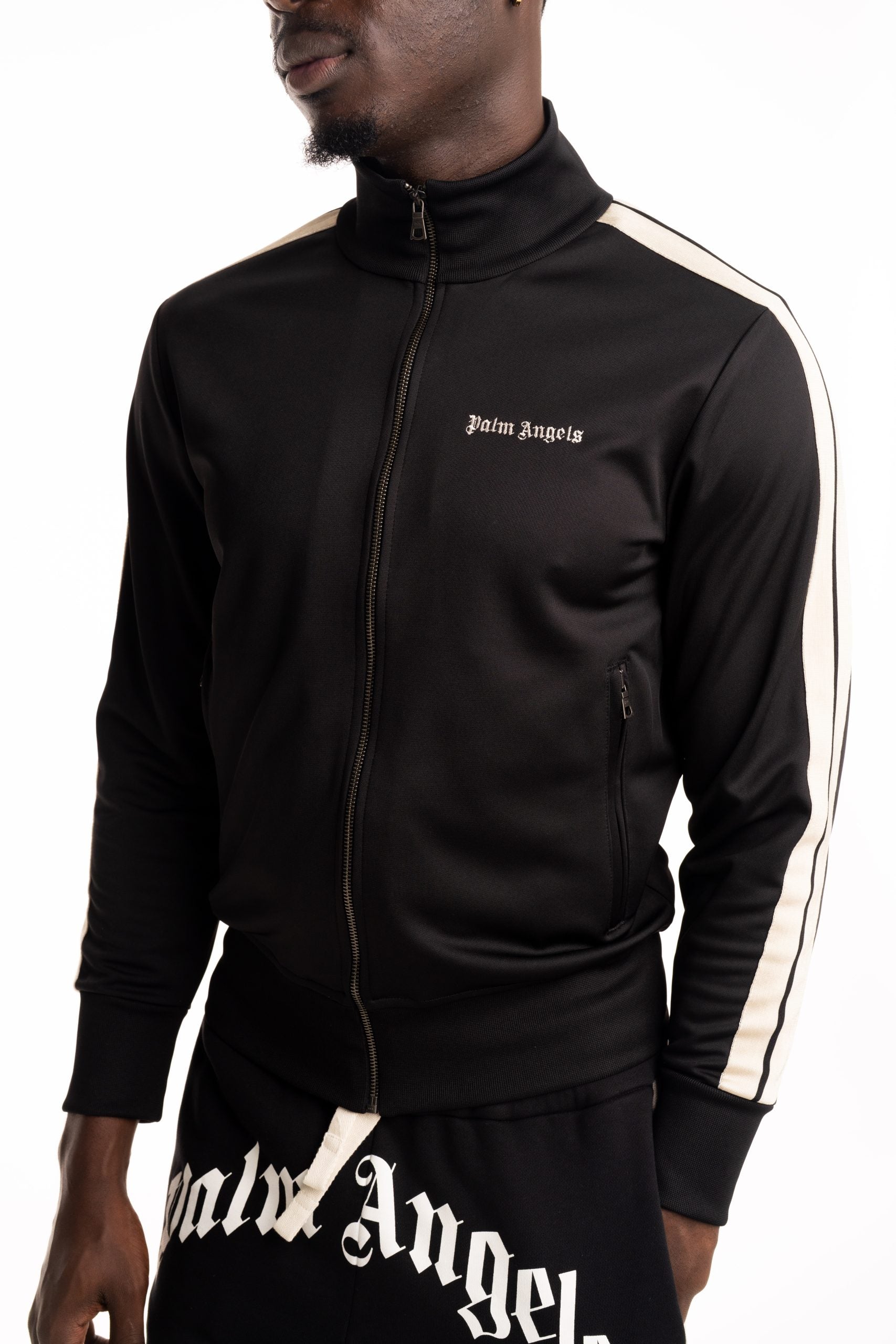 Palm Angels Men's Classic Logo Track Top | PMBD058S26FAB001-1003