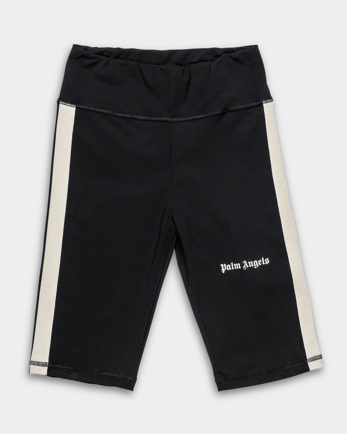 Palm Angels Womens Classic Logo Track Cyclist Shorts | PWVH003S26FAB001-1003