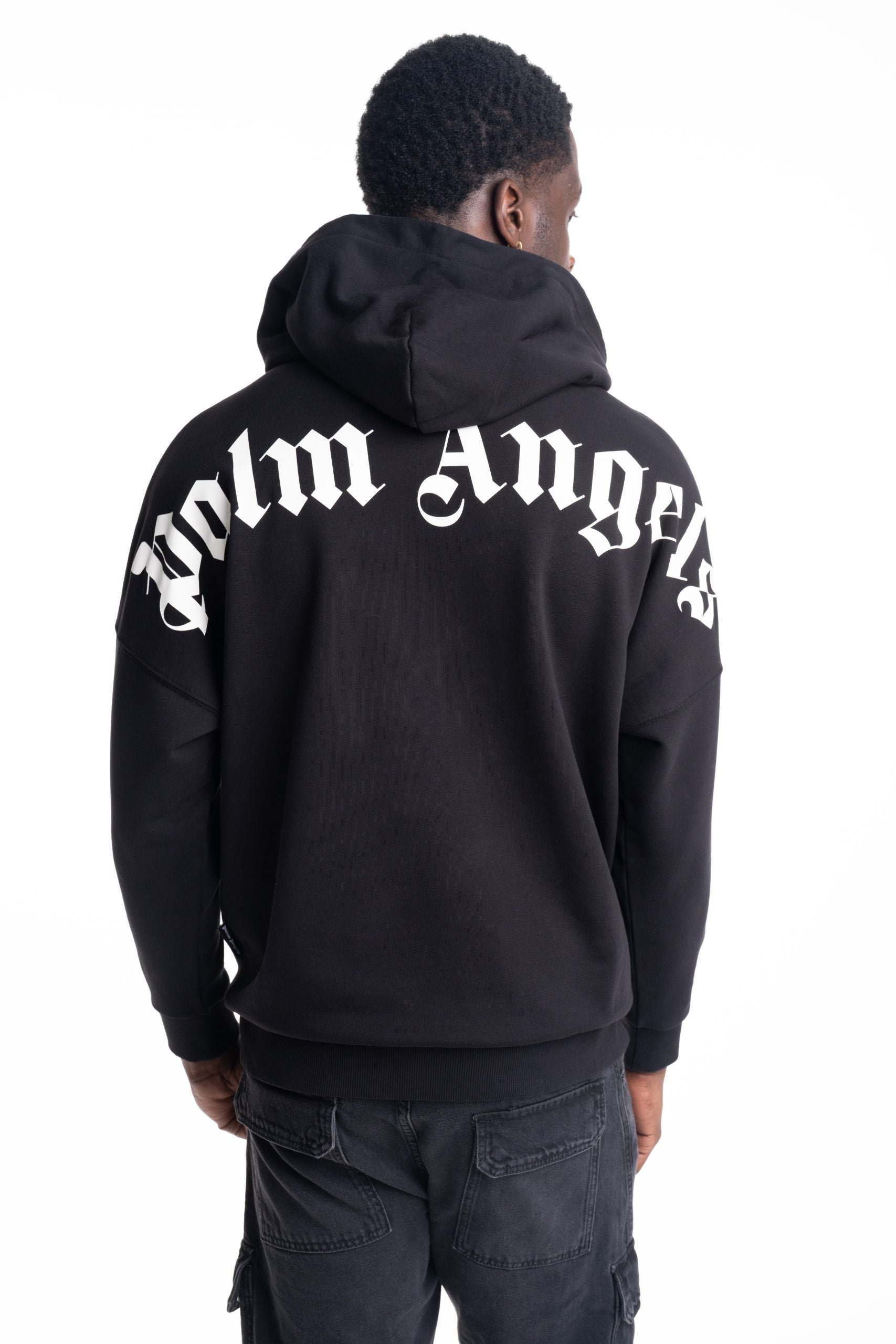 (Core) Palm Angels Men's Classic Logo Over Hoodie | PMBB036S26FLE001-1003