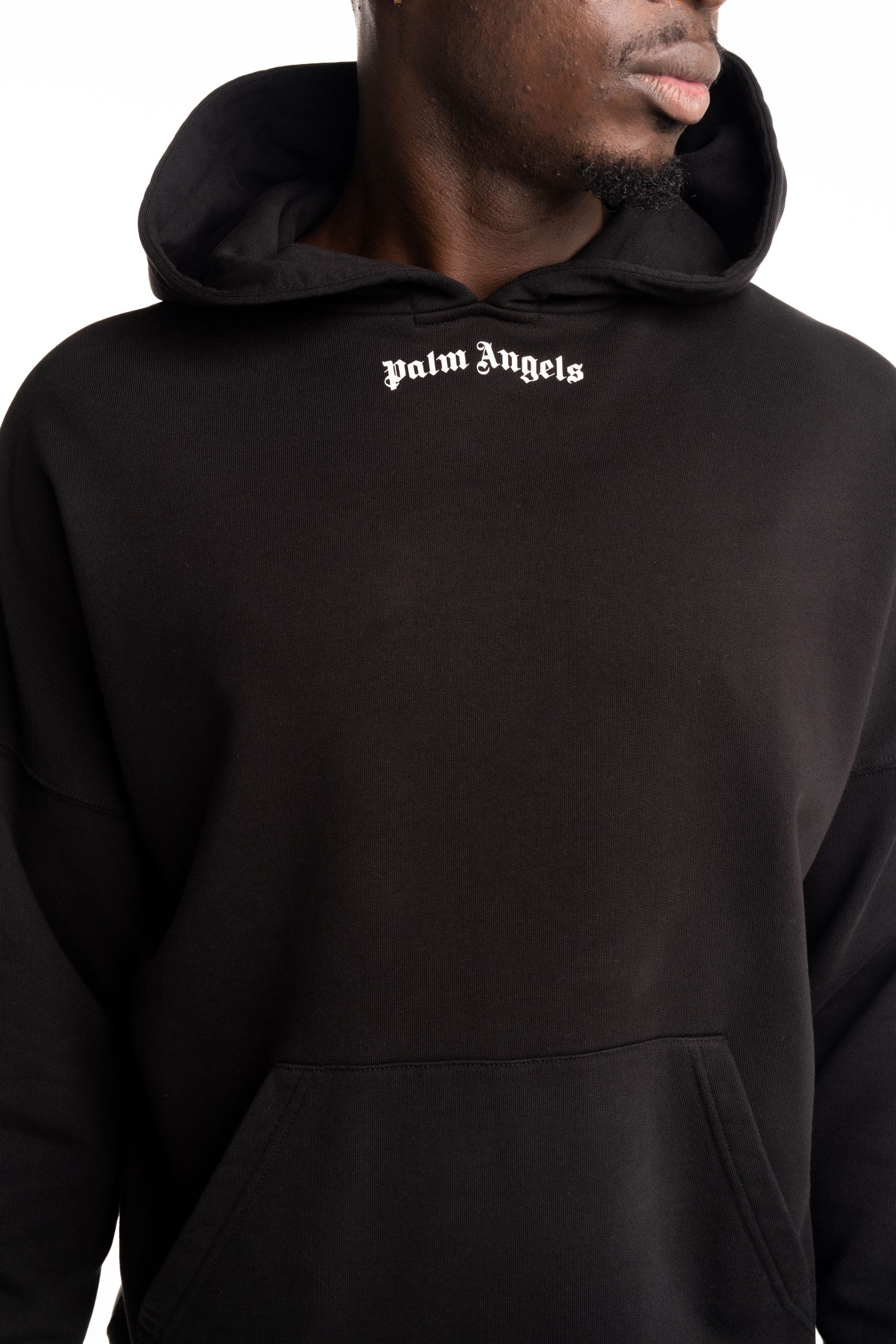 (Core) Palm Angels Men's Classic Logo Over Hoodie | PMBB036S26FLE001-1003