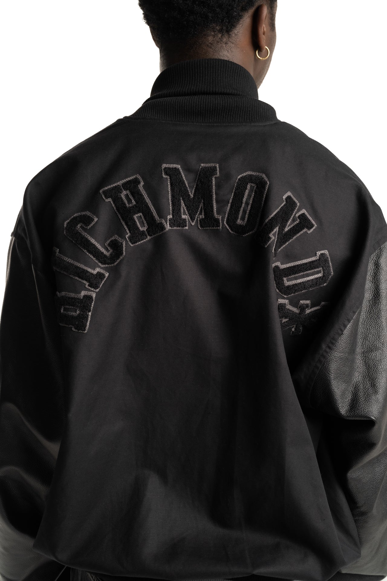 John Richmond Men's Stariz Bomber | UMP26150GBHB-Black