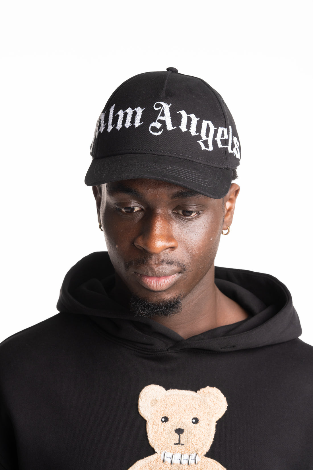 Palm Angels Men's Overlogo Cap | PMLB104S26FAB003-1003