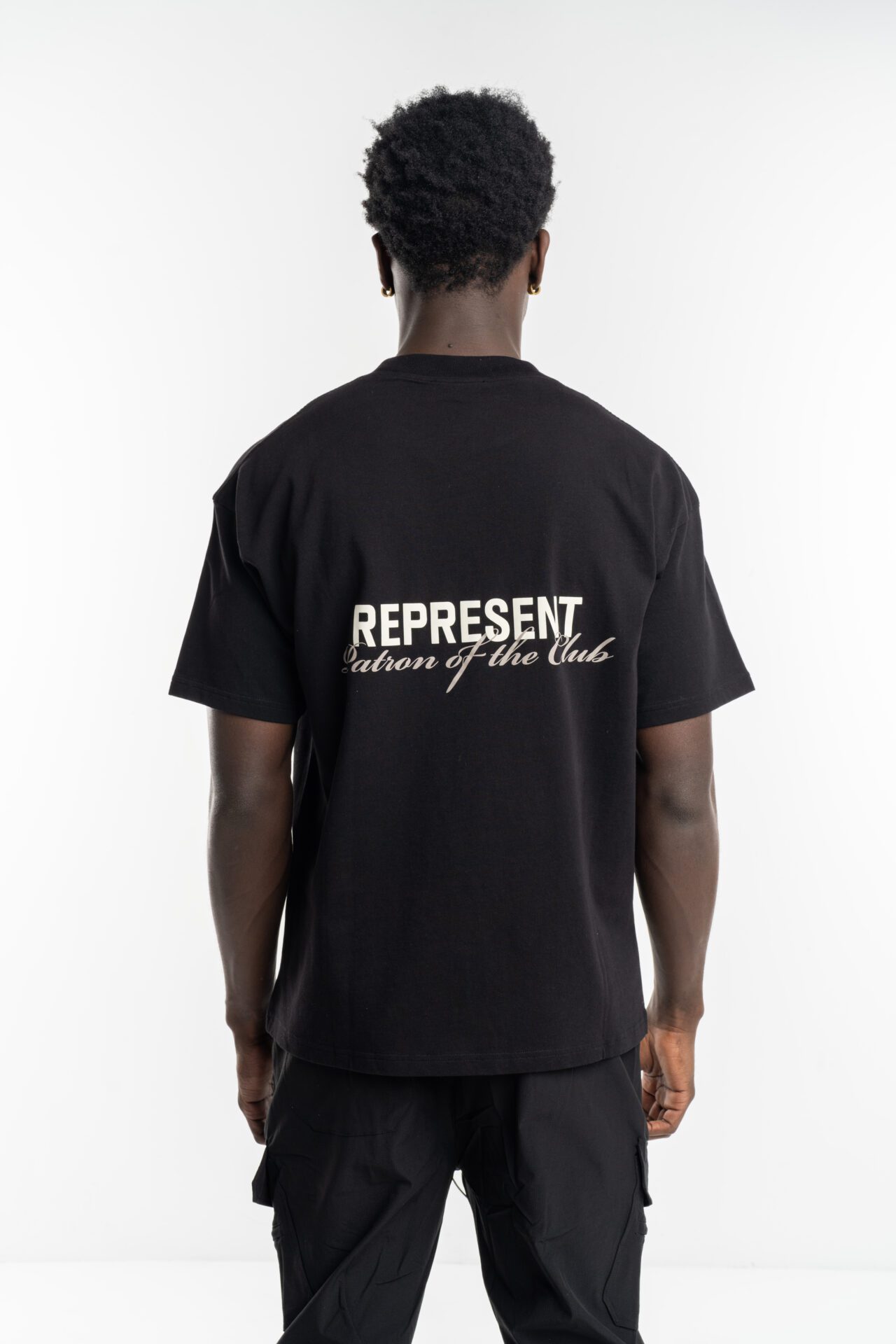 (Core) Represent Men's Patron Of The Club T Shirt MLM4274-001 Black