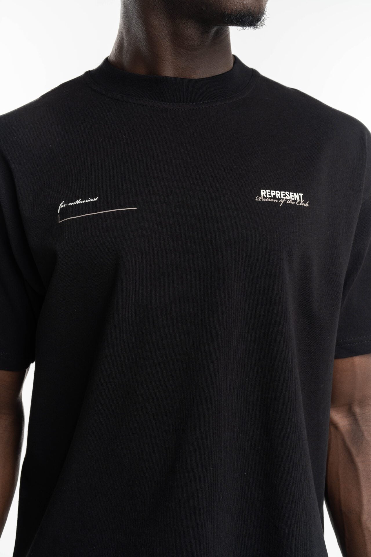 (Core) Represent Men's Patron Of The Club T Shirt MLM4274-001 Black