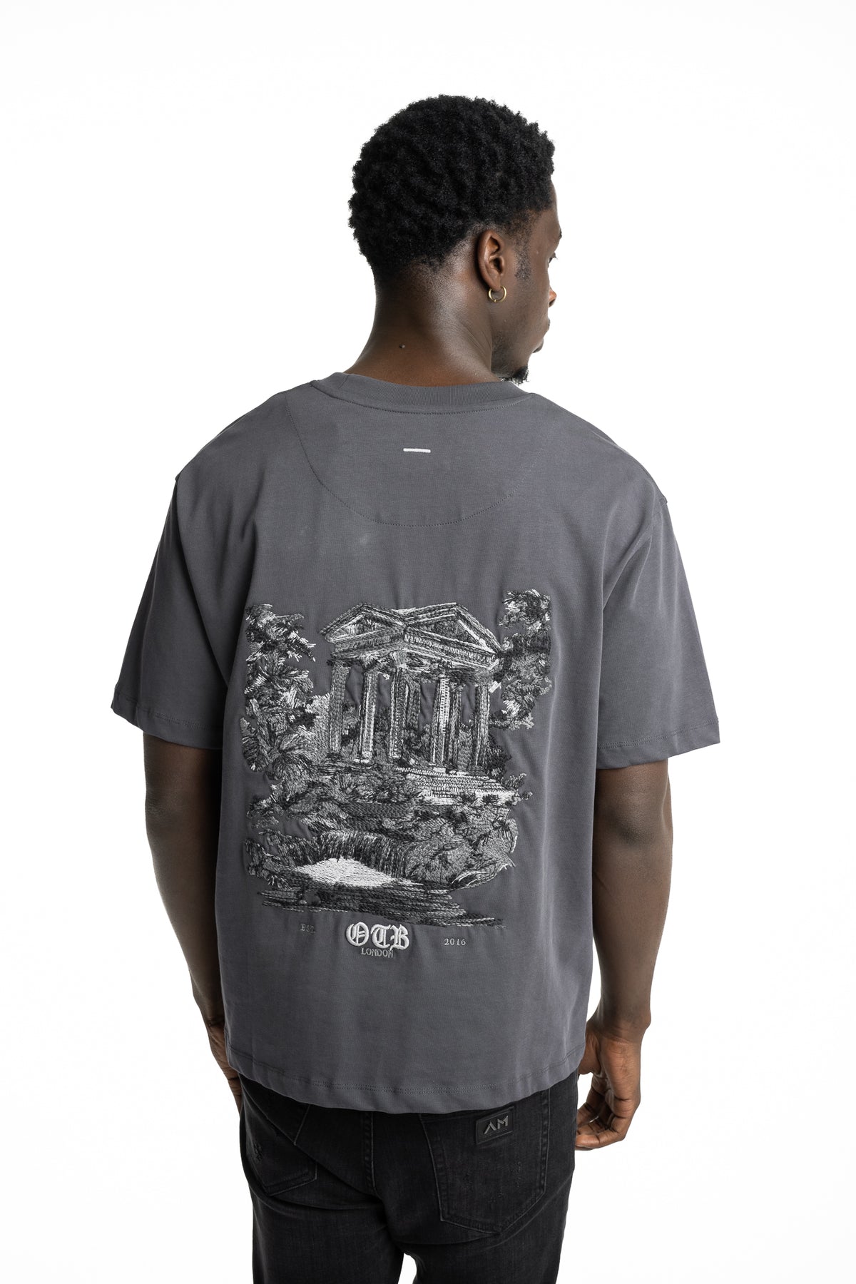 Only The Blind Forbidden Forest T Shirt Grey | OTB-T1651