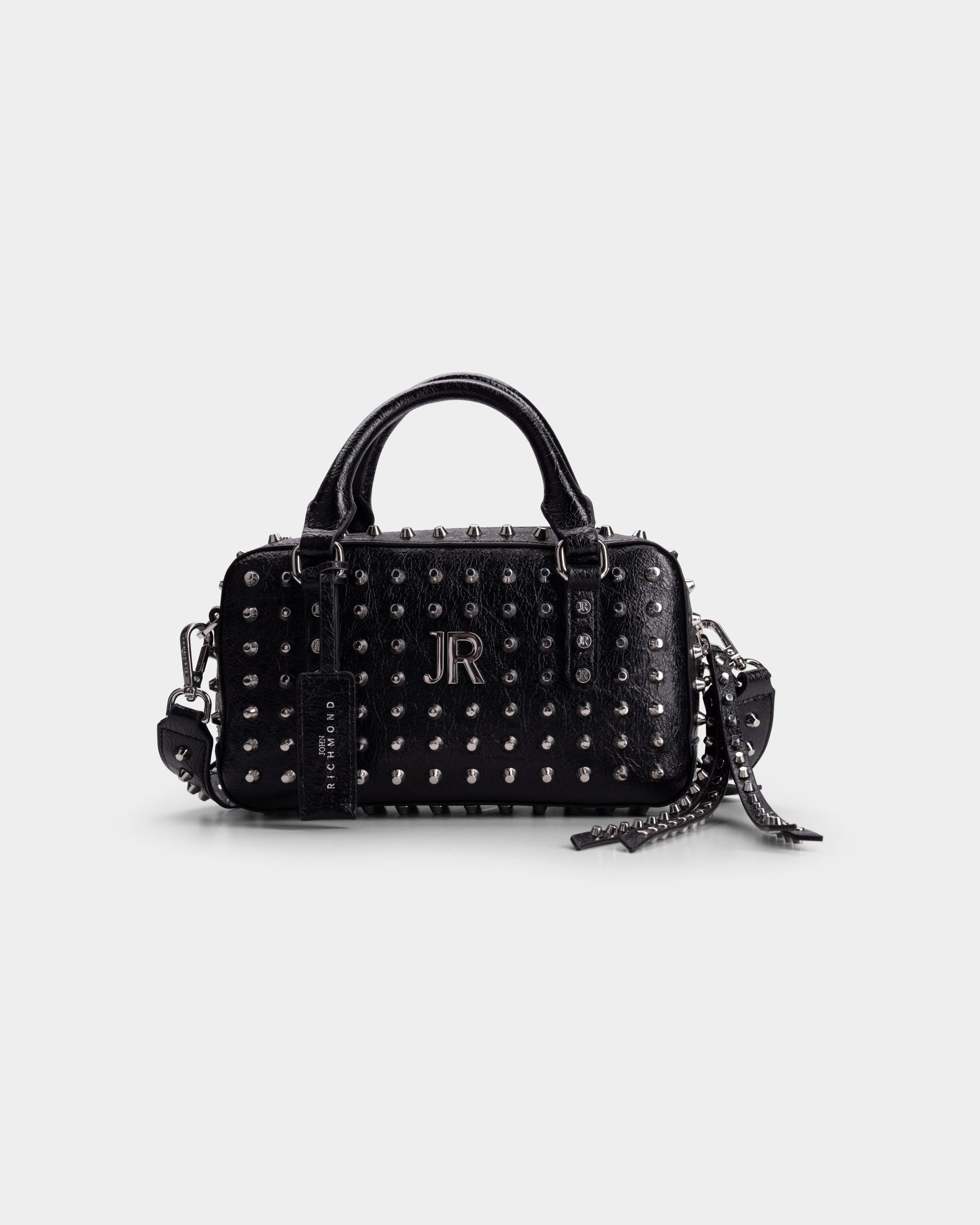 John Richmond Ladies Kotawa Trunk Bag | RWP26210BOAPX-Black