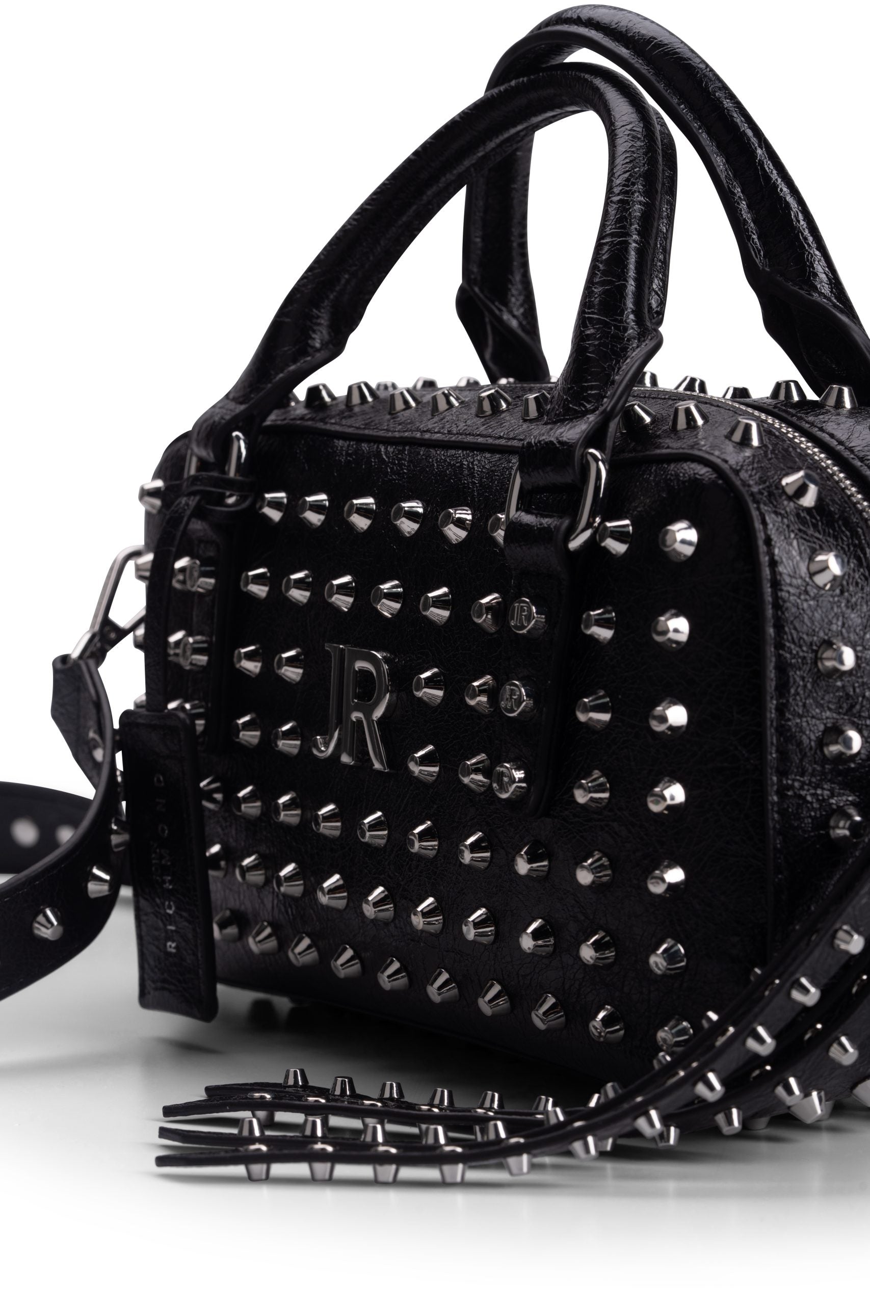 John Richmond Ladies Kotawa Trunk Bag | RWP26210BOAPX-Black