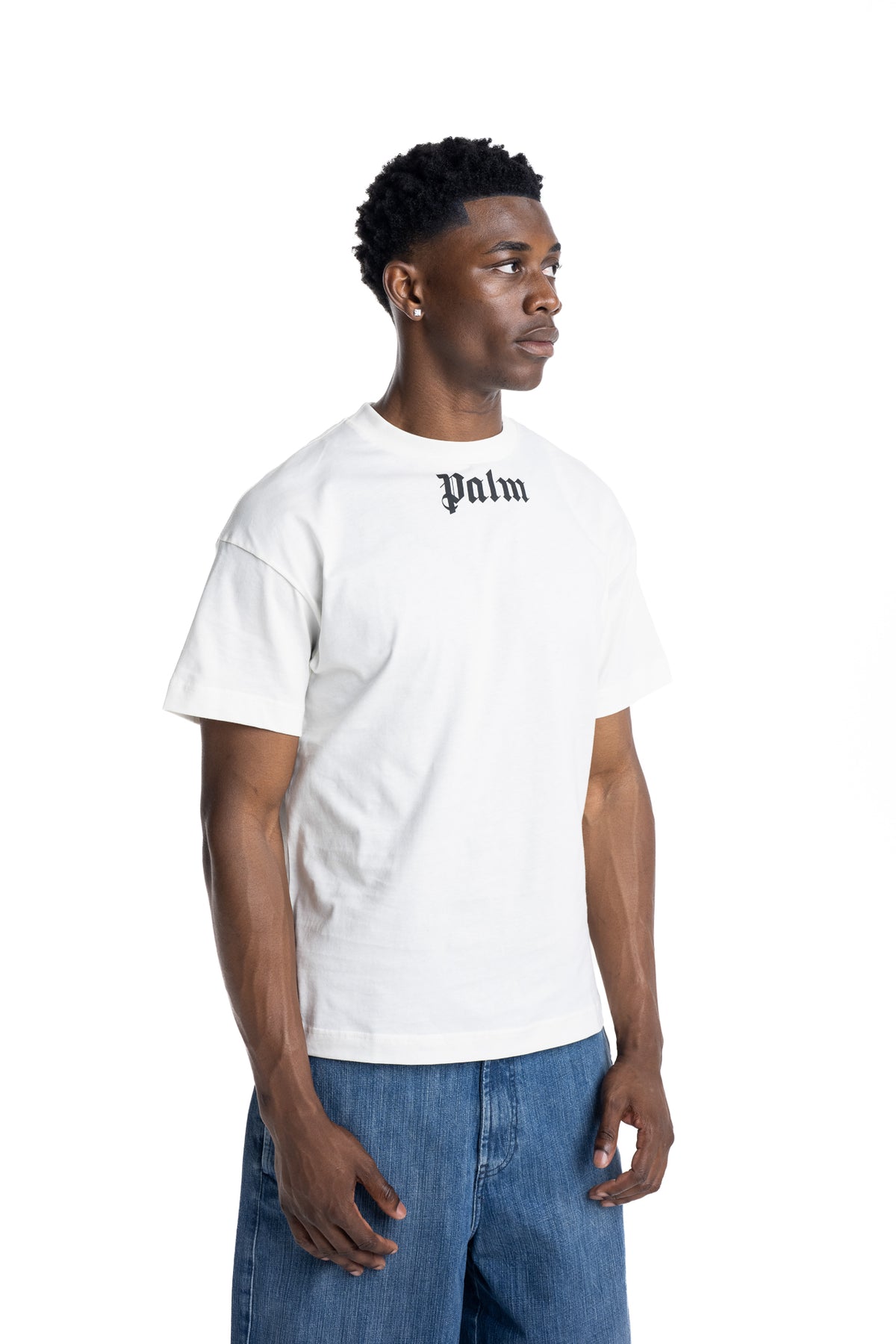 Palm Angels Men's Front To Back T Shirt | PMAAT01J99ZH-0110