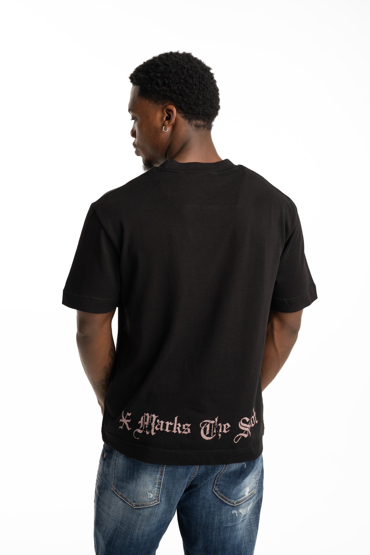 John Richmond Men's Neteh T Shirt | UMP26028TSJSC-Black